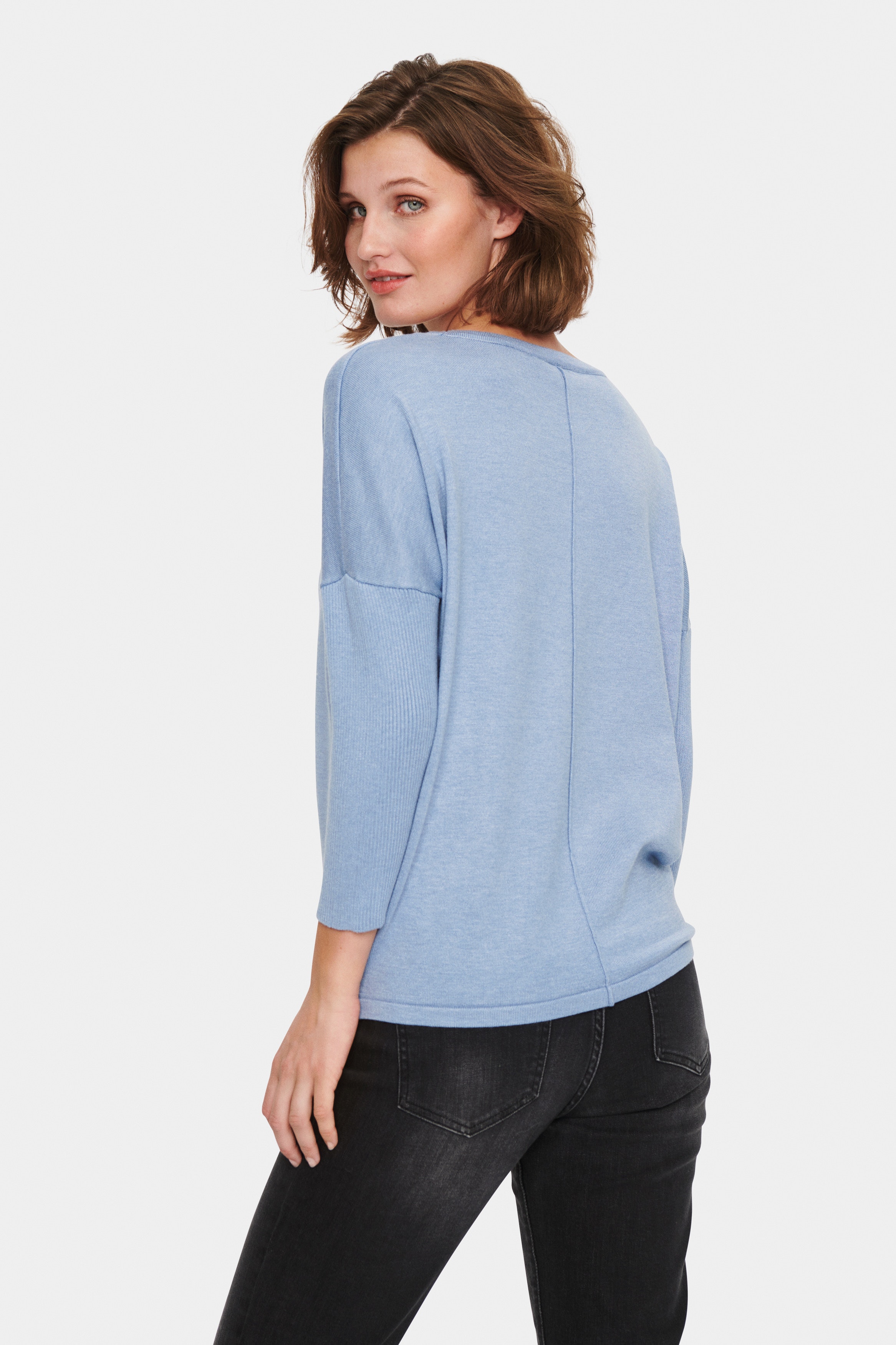 MilaSZ R-Neck Pullover LOOKBOOK BACK 30500003-1640131