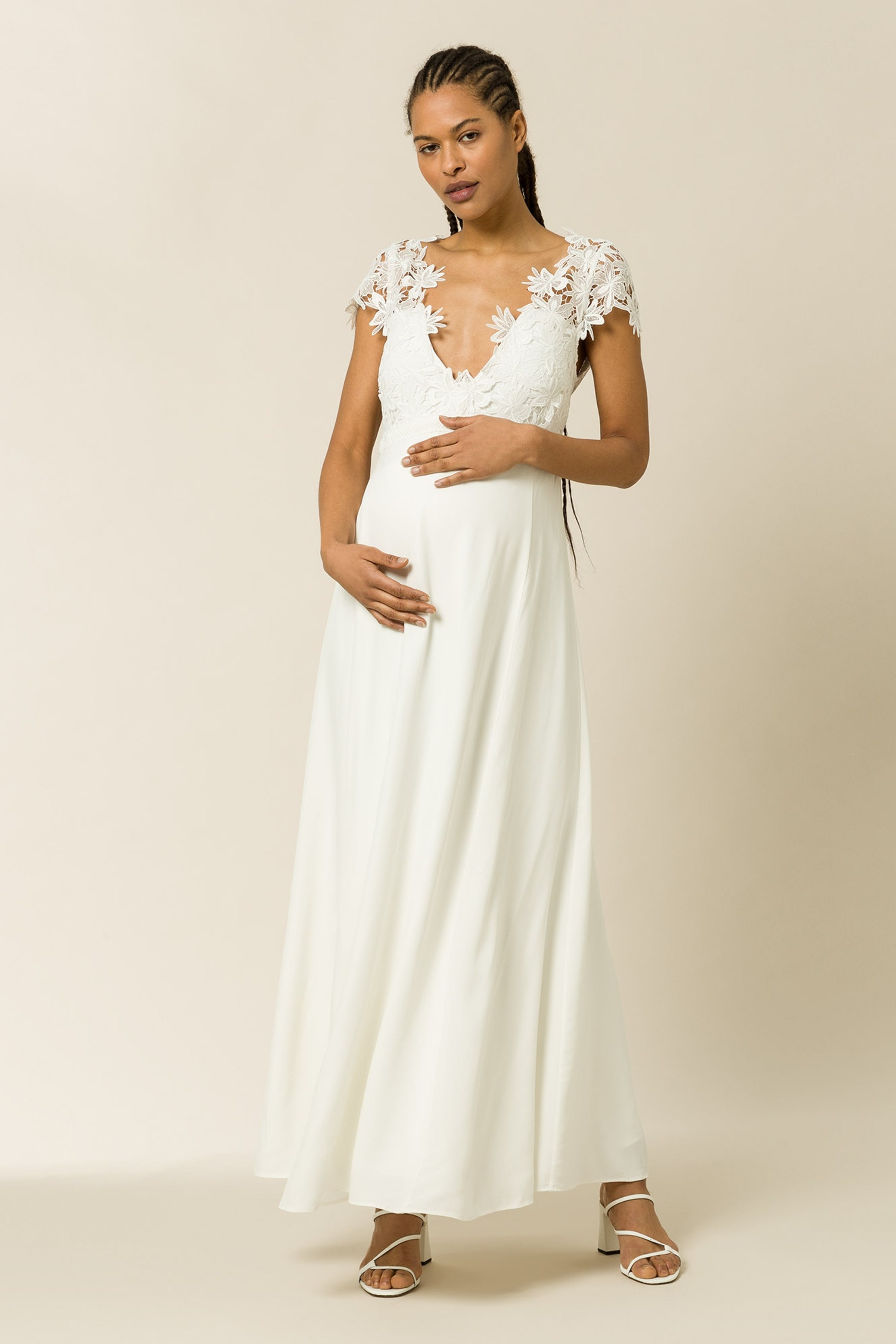 MARY Dress LOOKBOOK FRONT 30600200-WH010