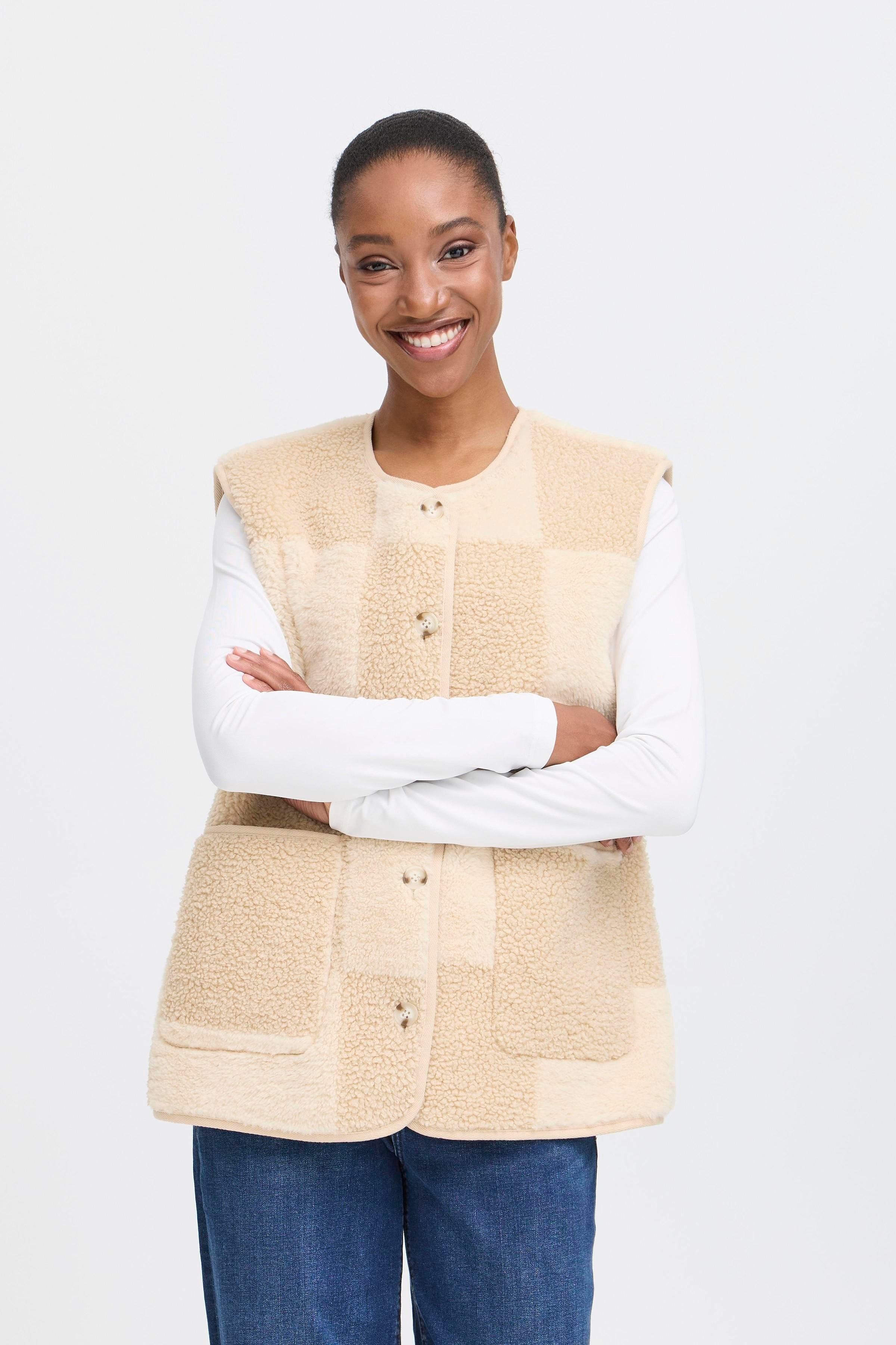 IHTONZA Weste oberbekleidung LOOKBOOK FRONT 20123198-130607