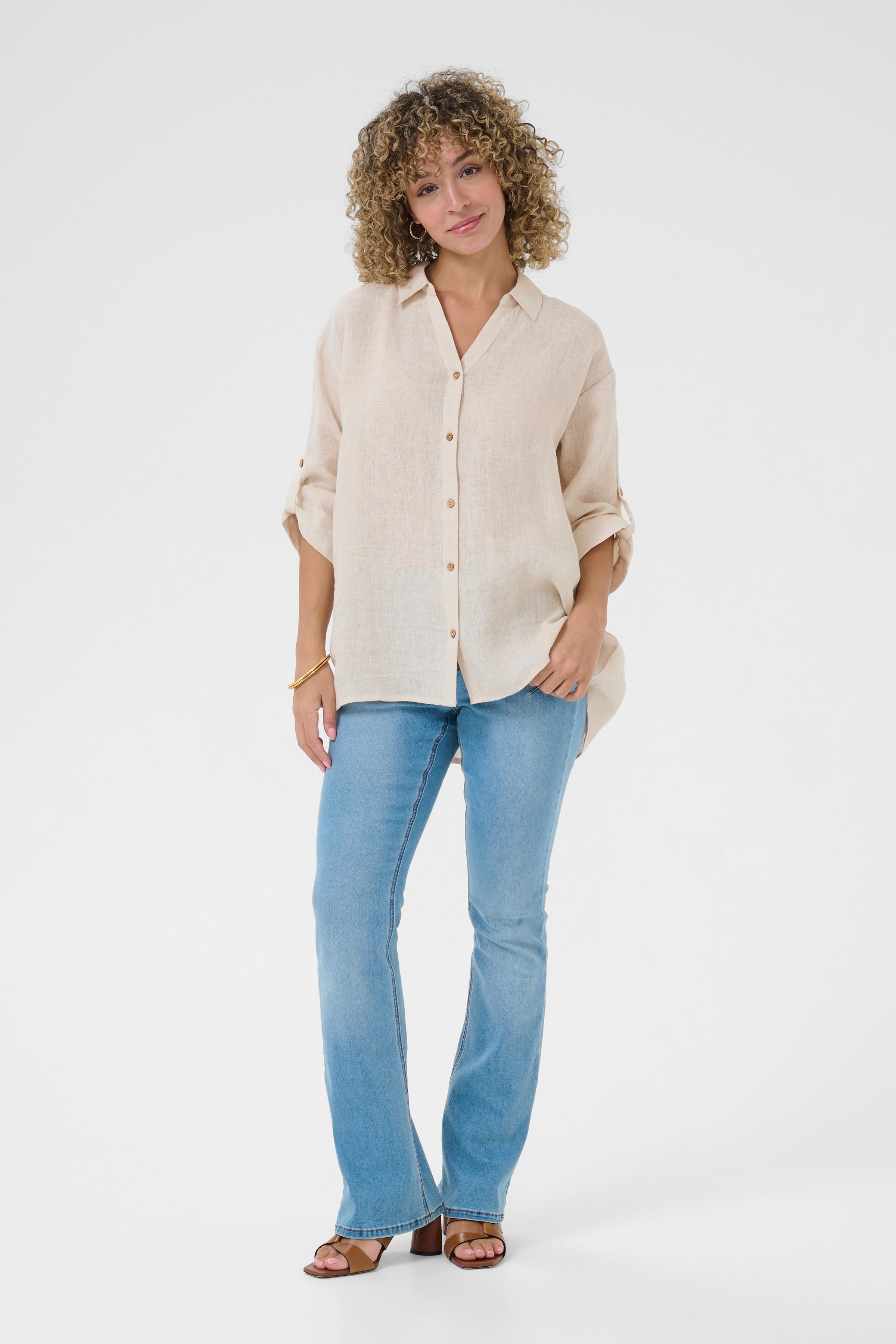 CRBellis Linen Shirt LOOKBOOK FRONT 10612267-104537