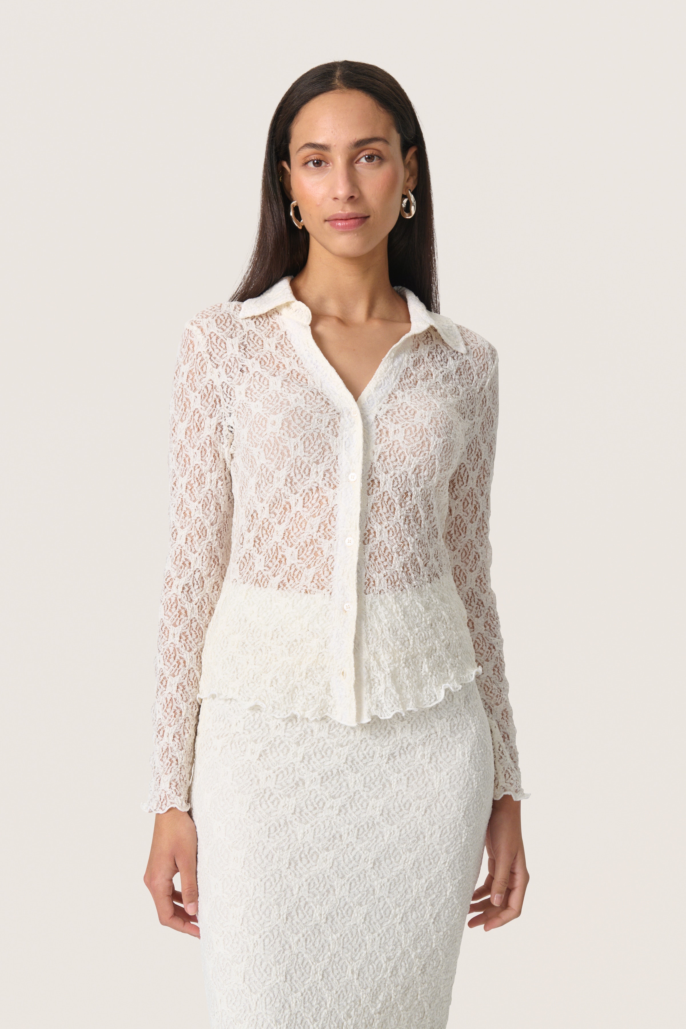 SLJannet Skjorte LOOKBOOK FRONT 30408313-110701