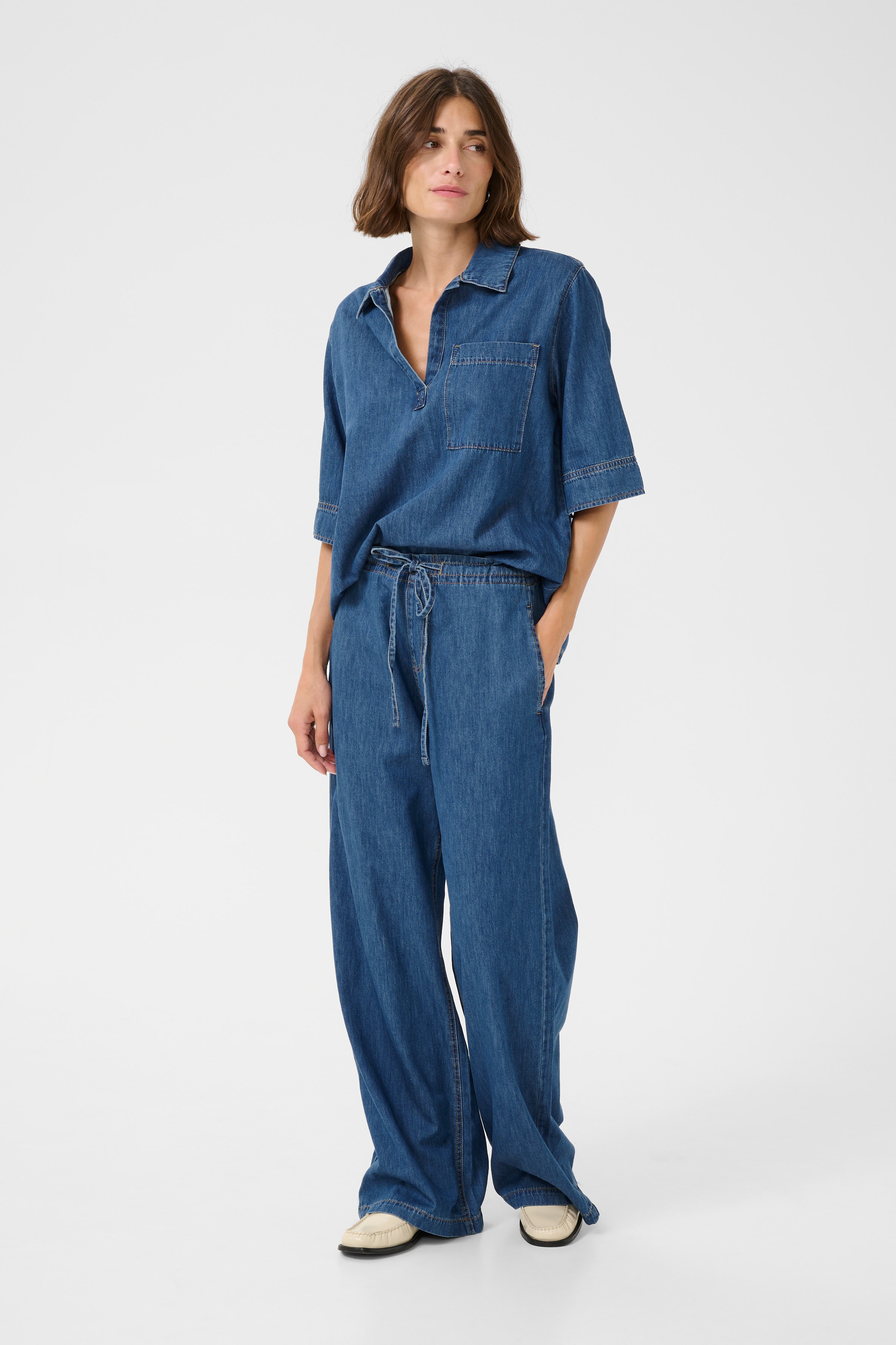 CUavril Trousers LOOKBOOK FRONT 50111552-500029