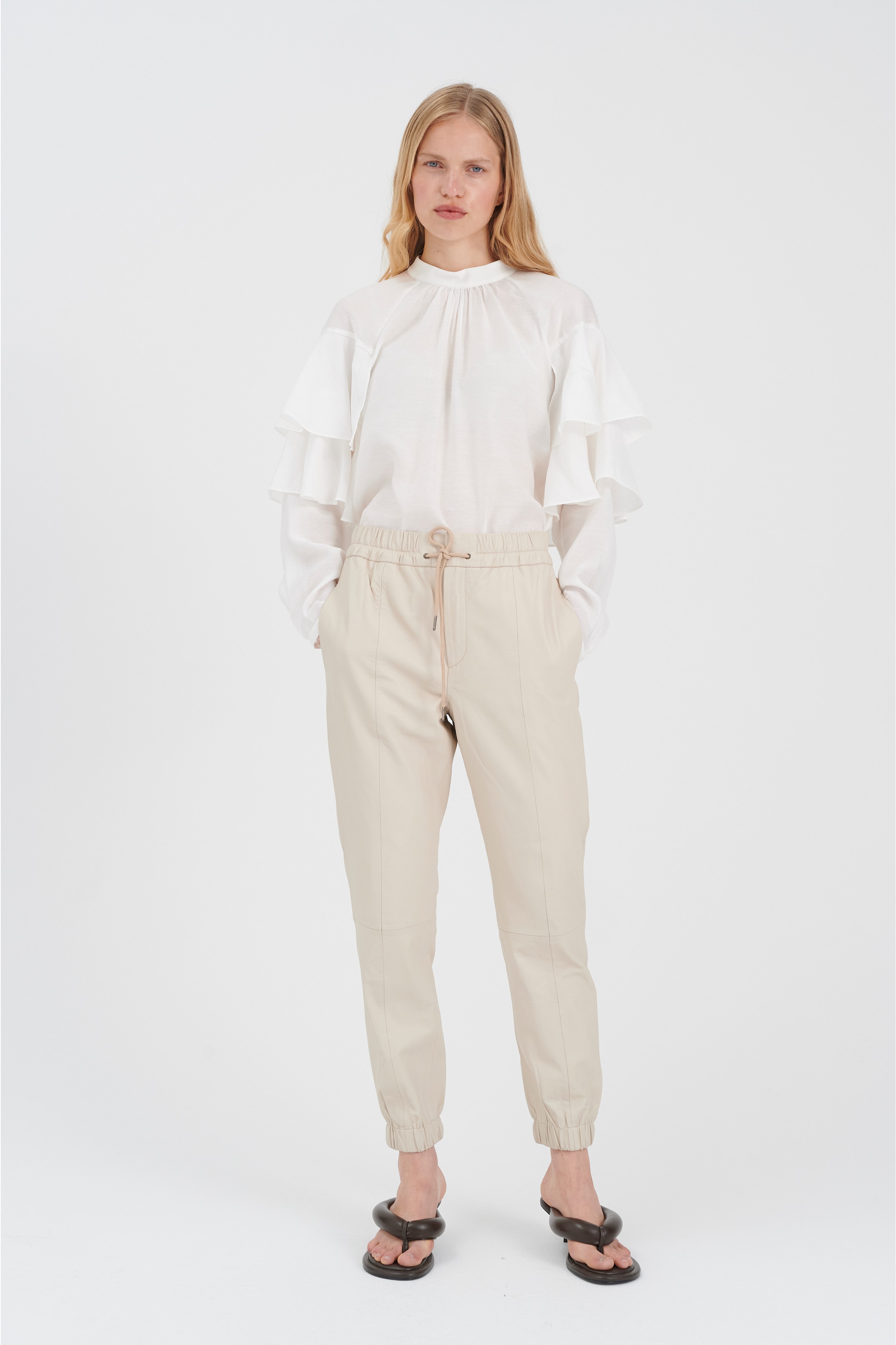 InaryIW Langarm-Bluse LOOKBOOK FRONT 30106827-110701