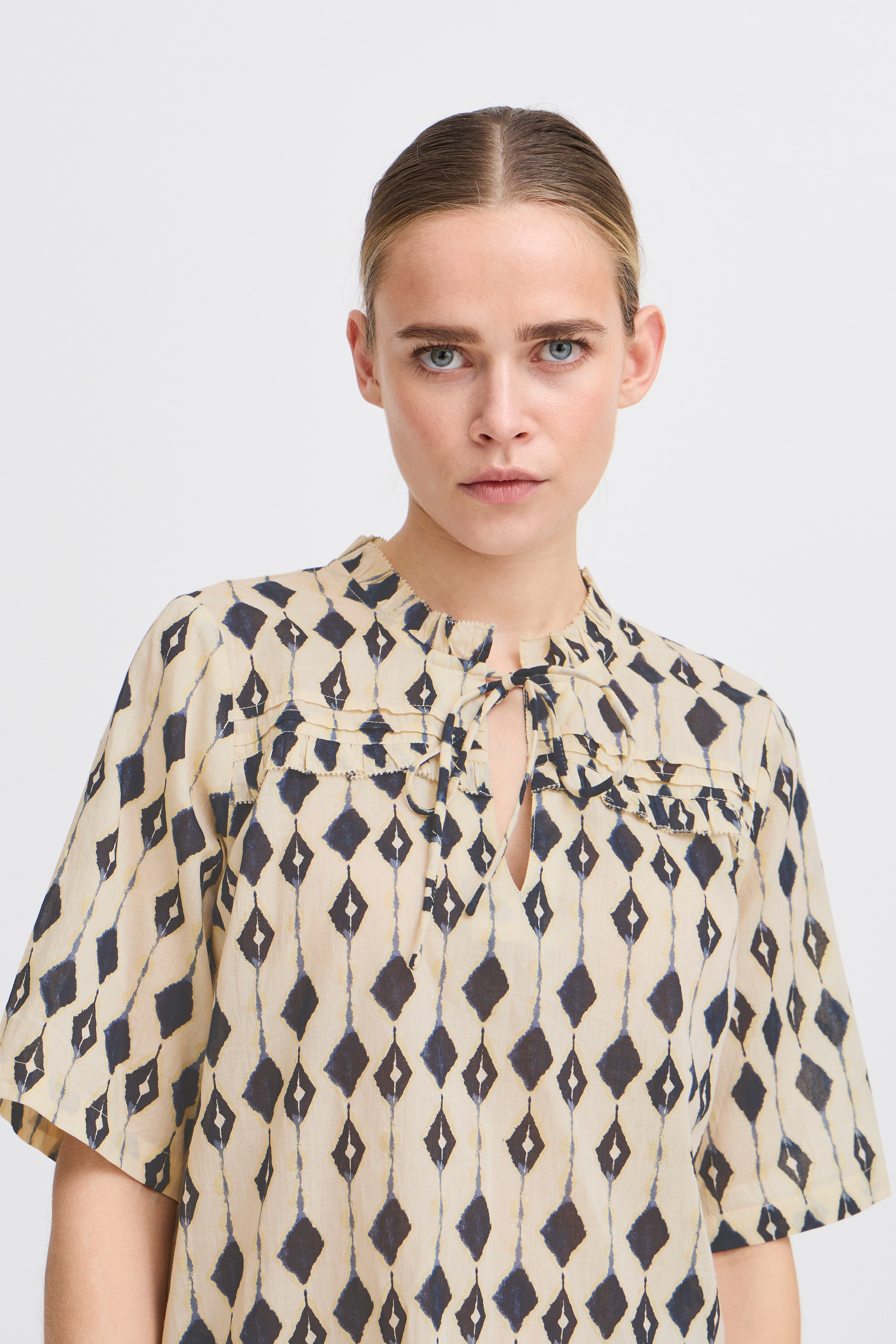 atelier reve IHEMMERETTA Blouse with short sleeve