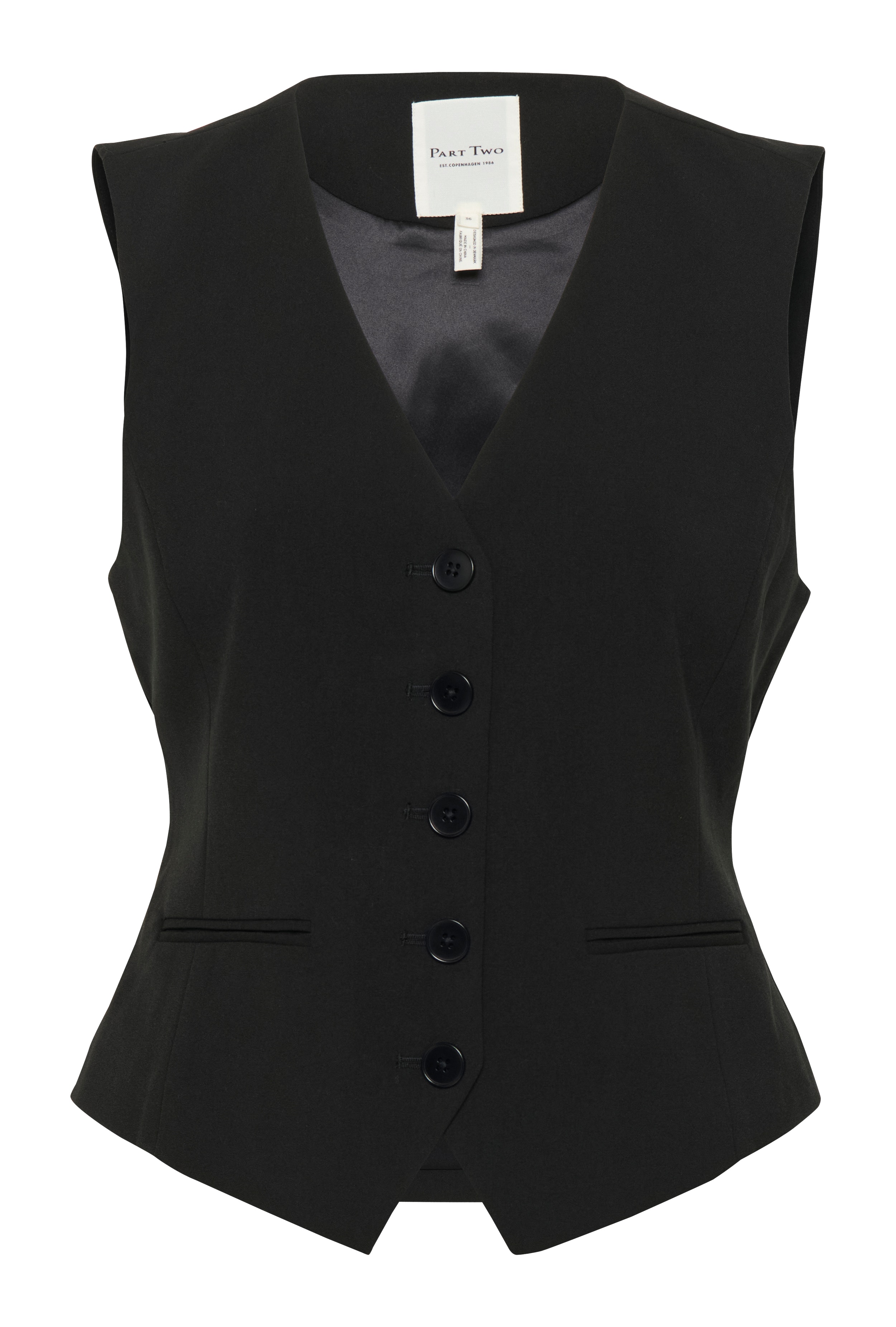 RikkePW Waistcoat PACK FRONT 30309030-194008