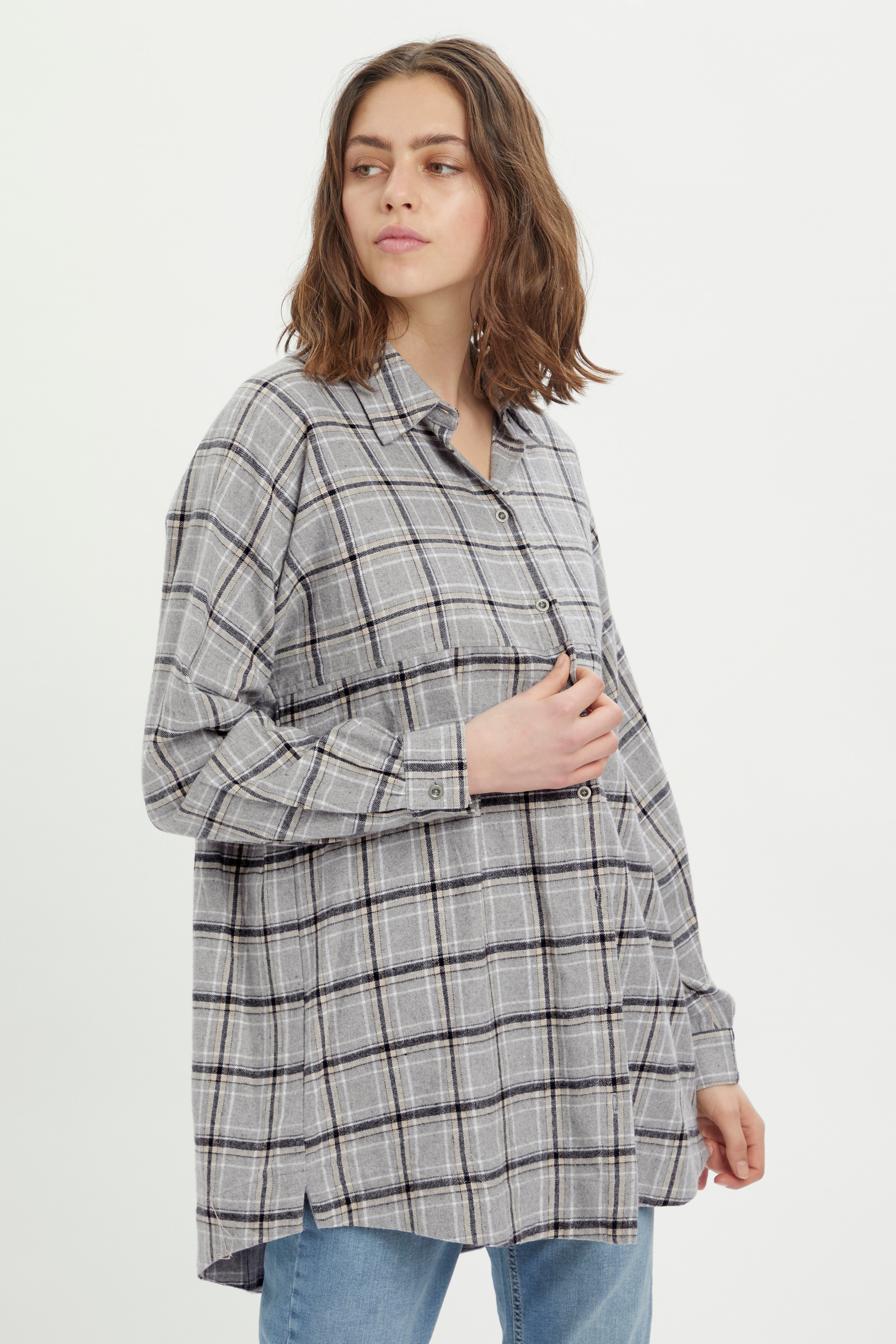 MWBelle Langarm - Hemd LOOKBOOK FRONT 10703533-101770