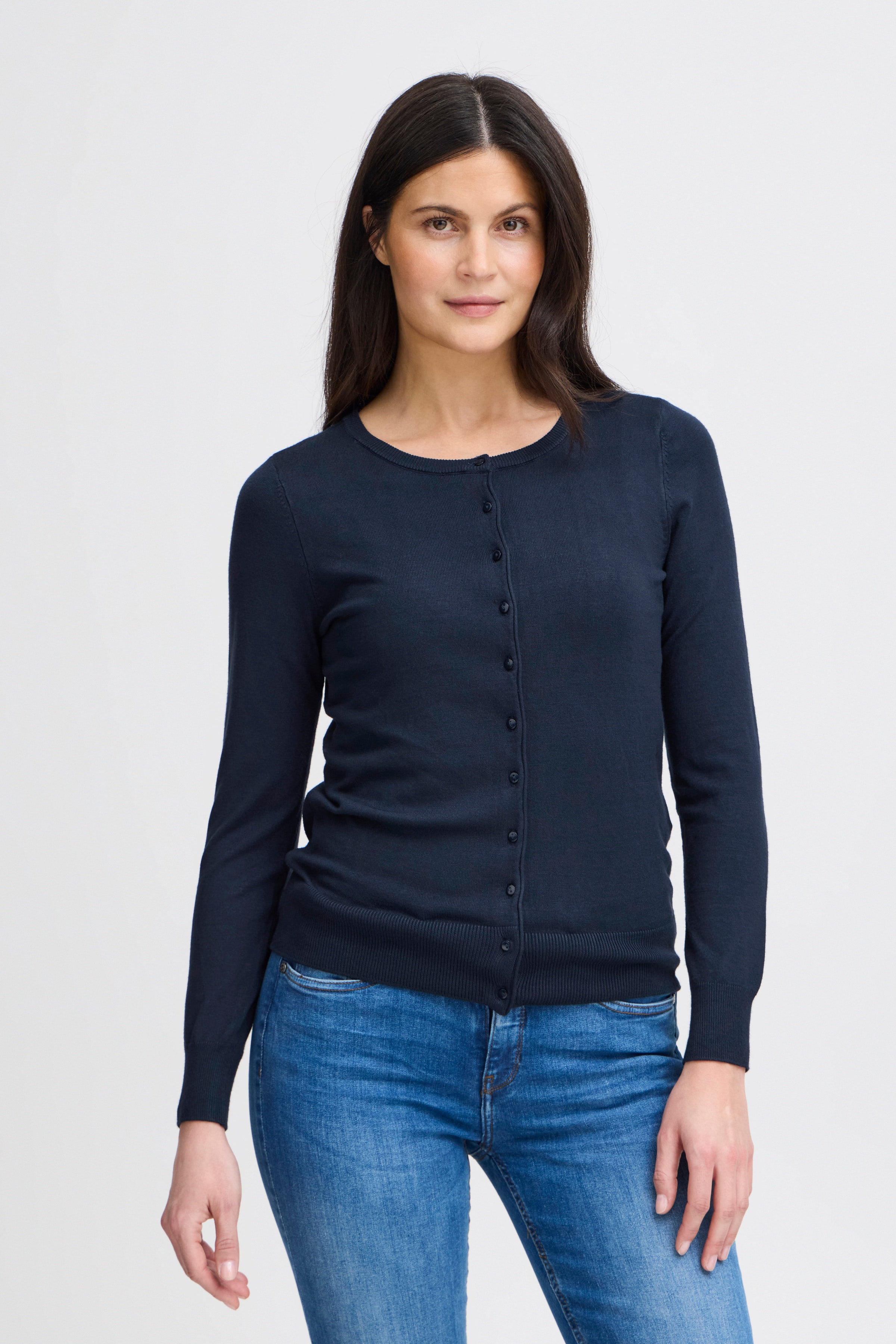 Strikket cardigan LOOKBOOK FRONT 20604187-60468