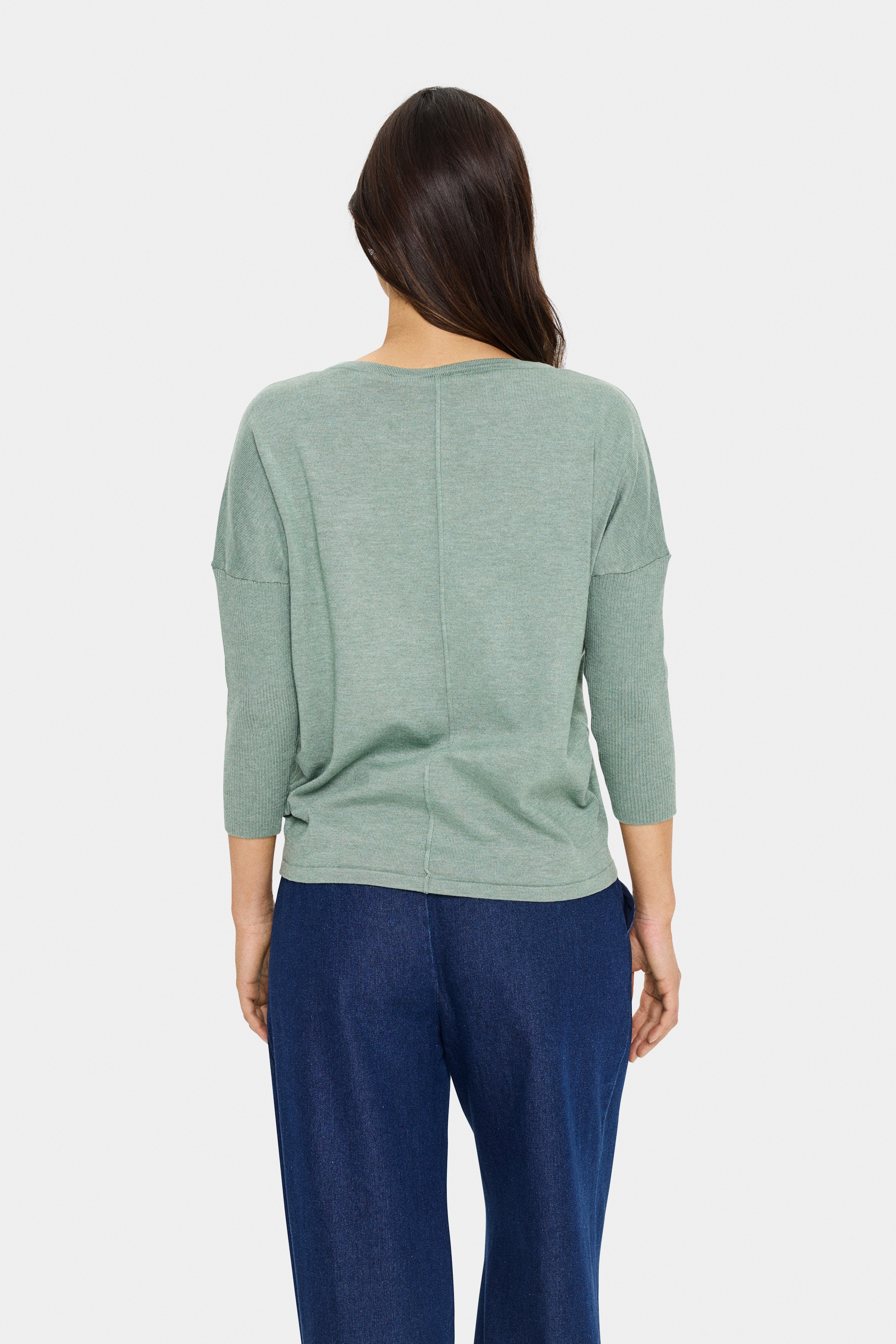 MilaSZ R-Neck Pullover LOOKBOOK BACK 30500003-1658101