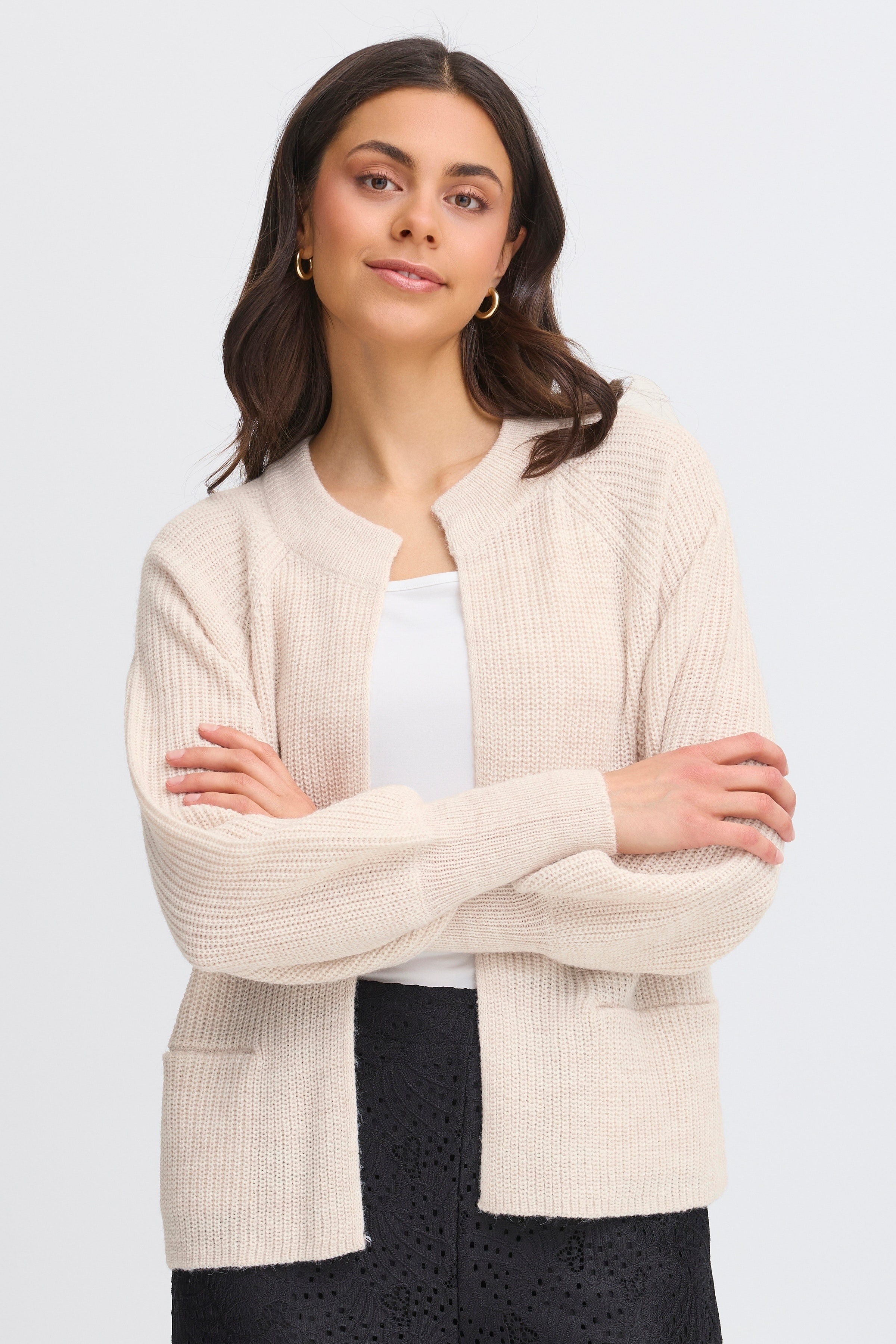 FRERETTA Cardigan LOOKBOOK FRONT 20614468-200662