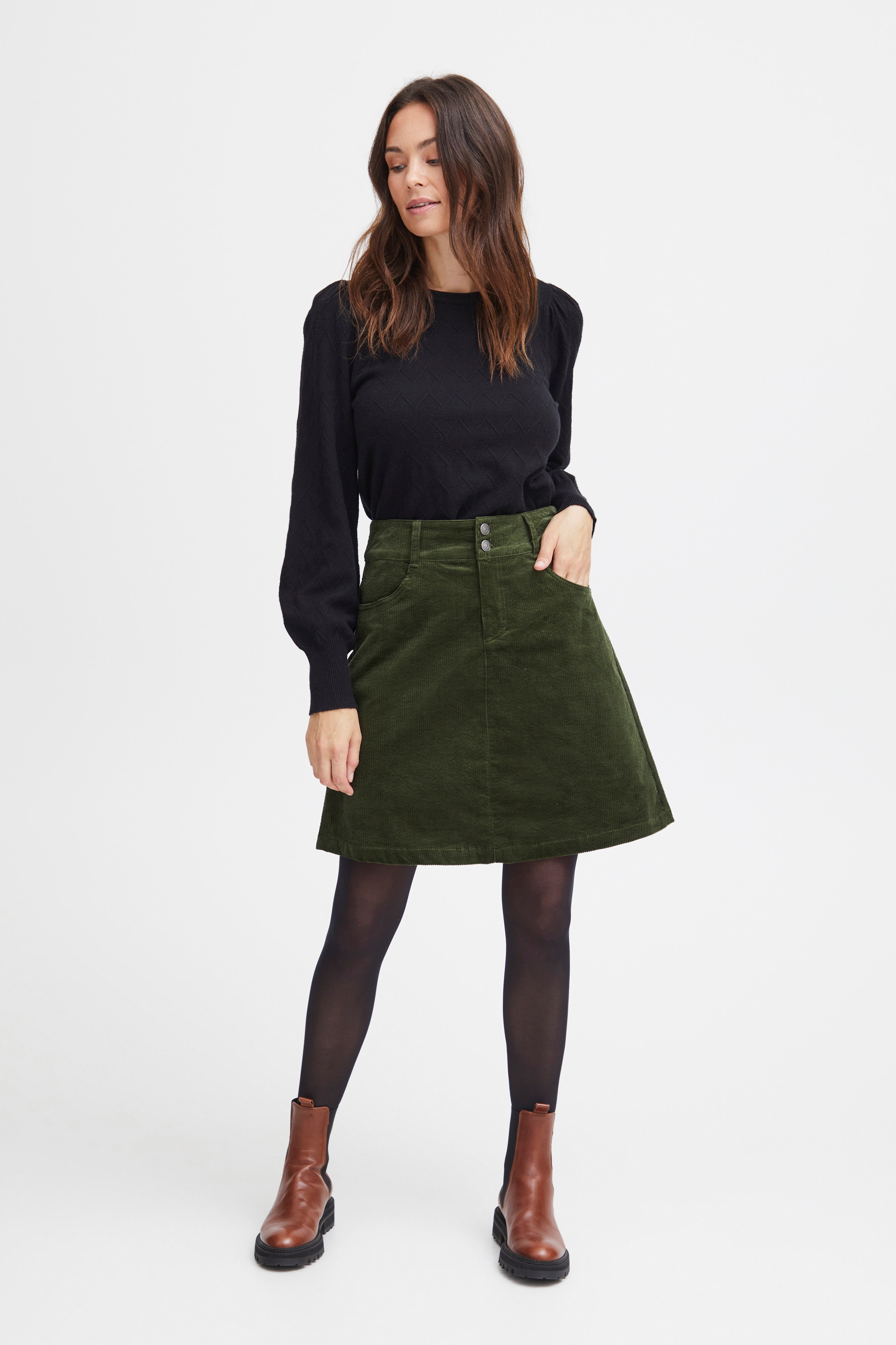 FRMITA Kjol LOOKBOOK FRONT 20612689-190419