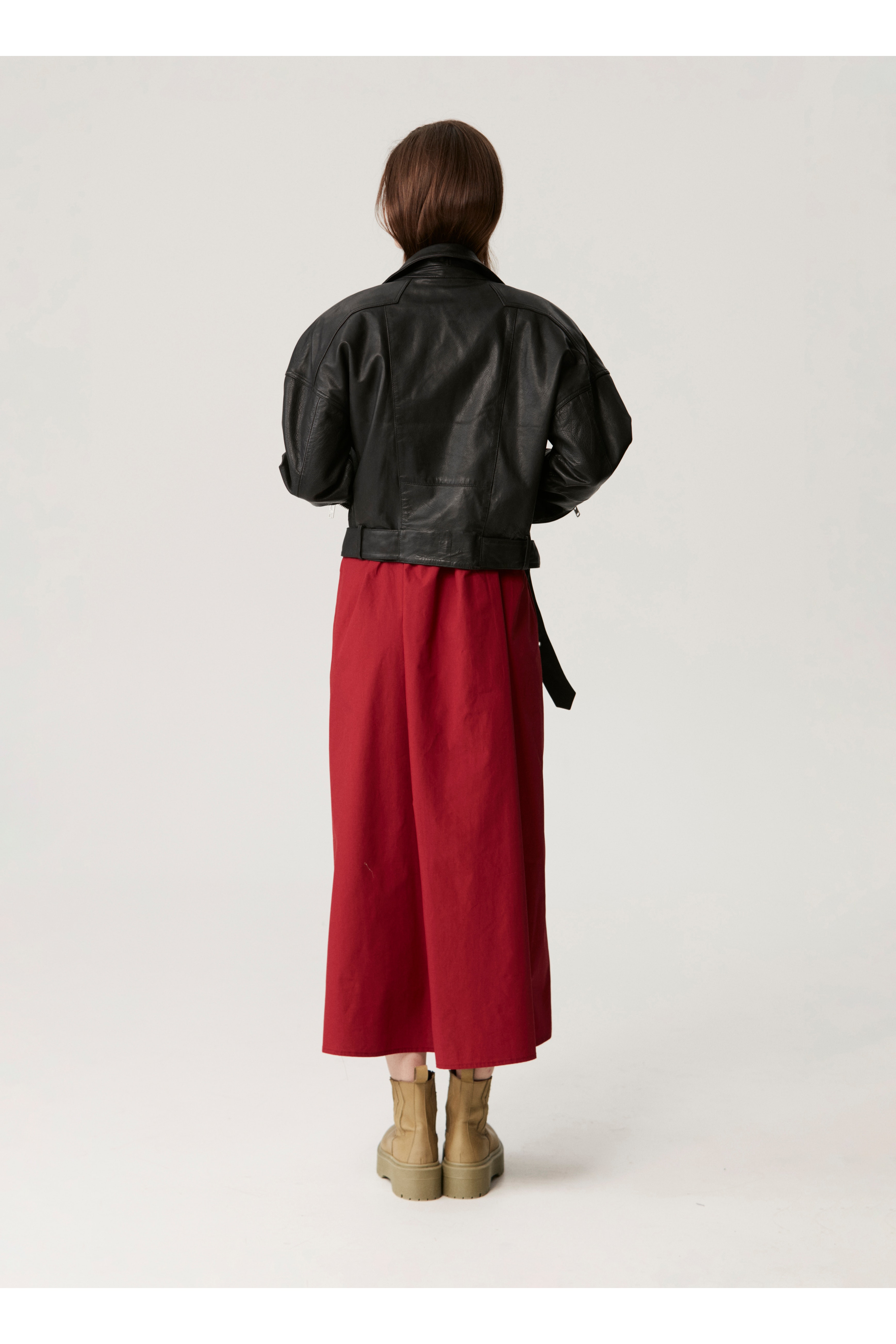 SalkaGZ Leather jacket LOOKBOOK BACK 10905352-100017