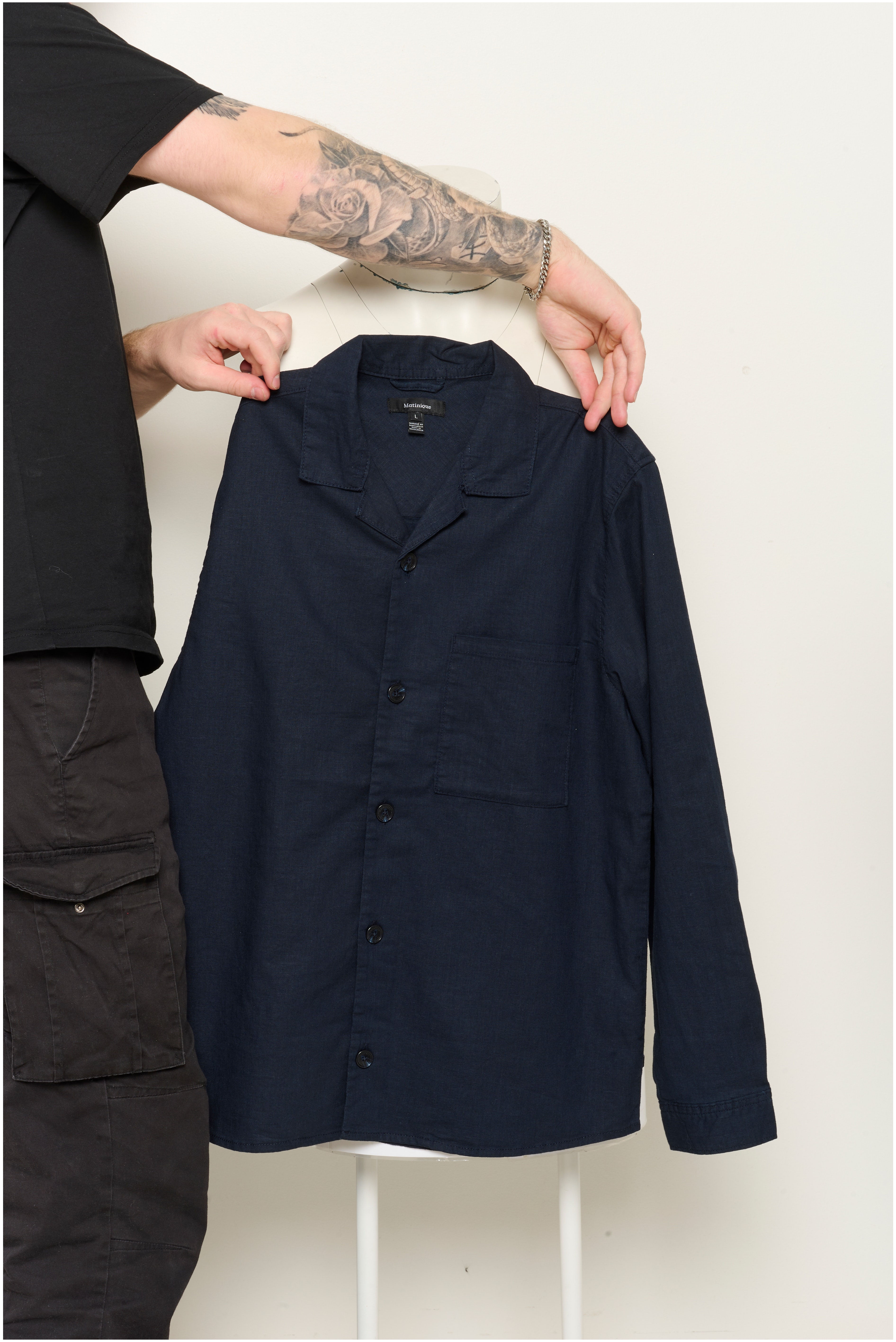 MAbarto linen shirt PACK BACK 30207435-194011