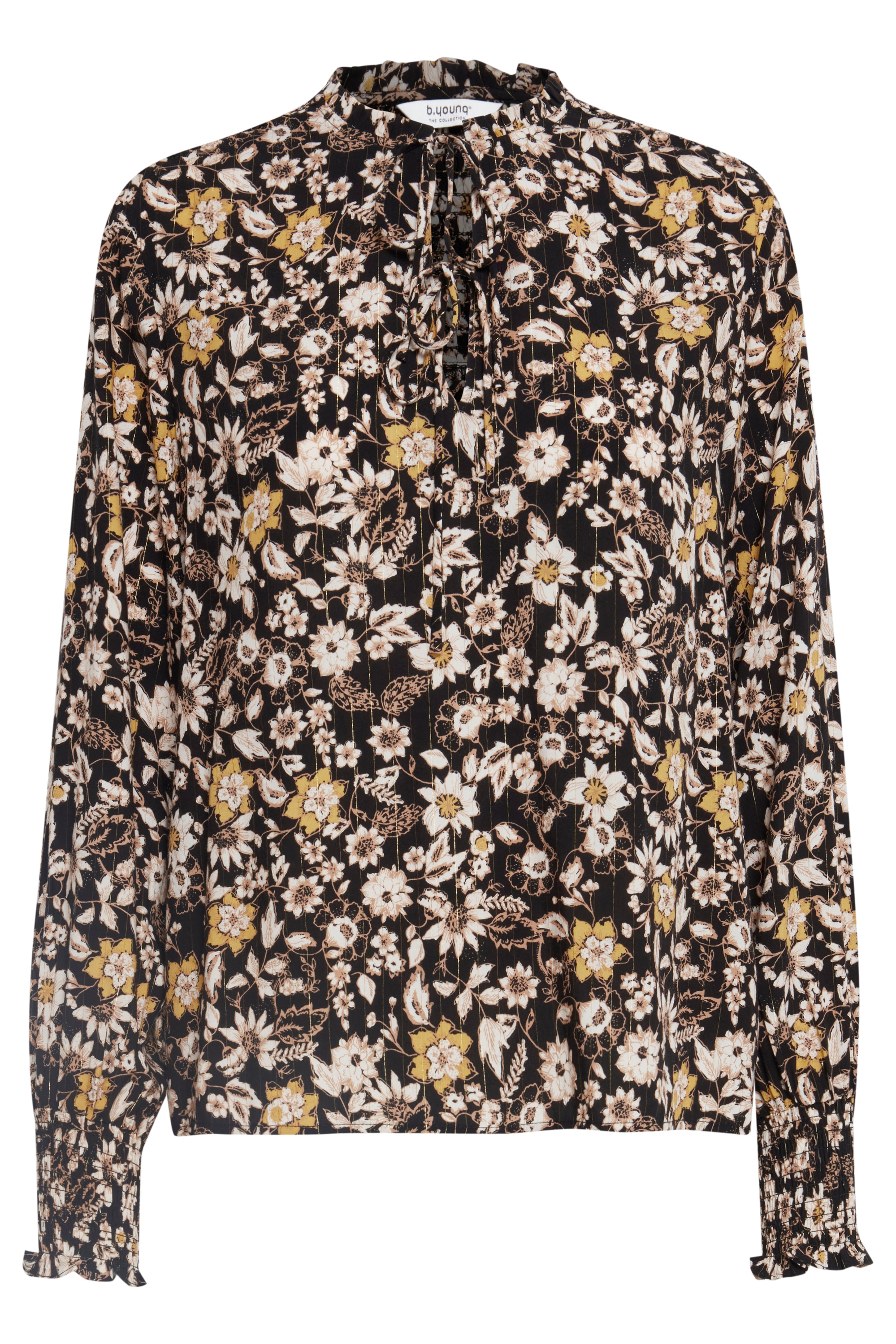 Blouse with long sleeve PACK FRONT 20810166-200899