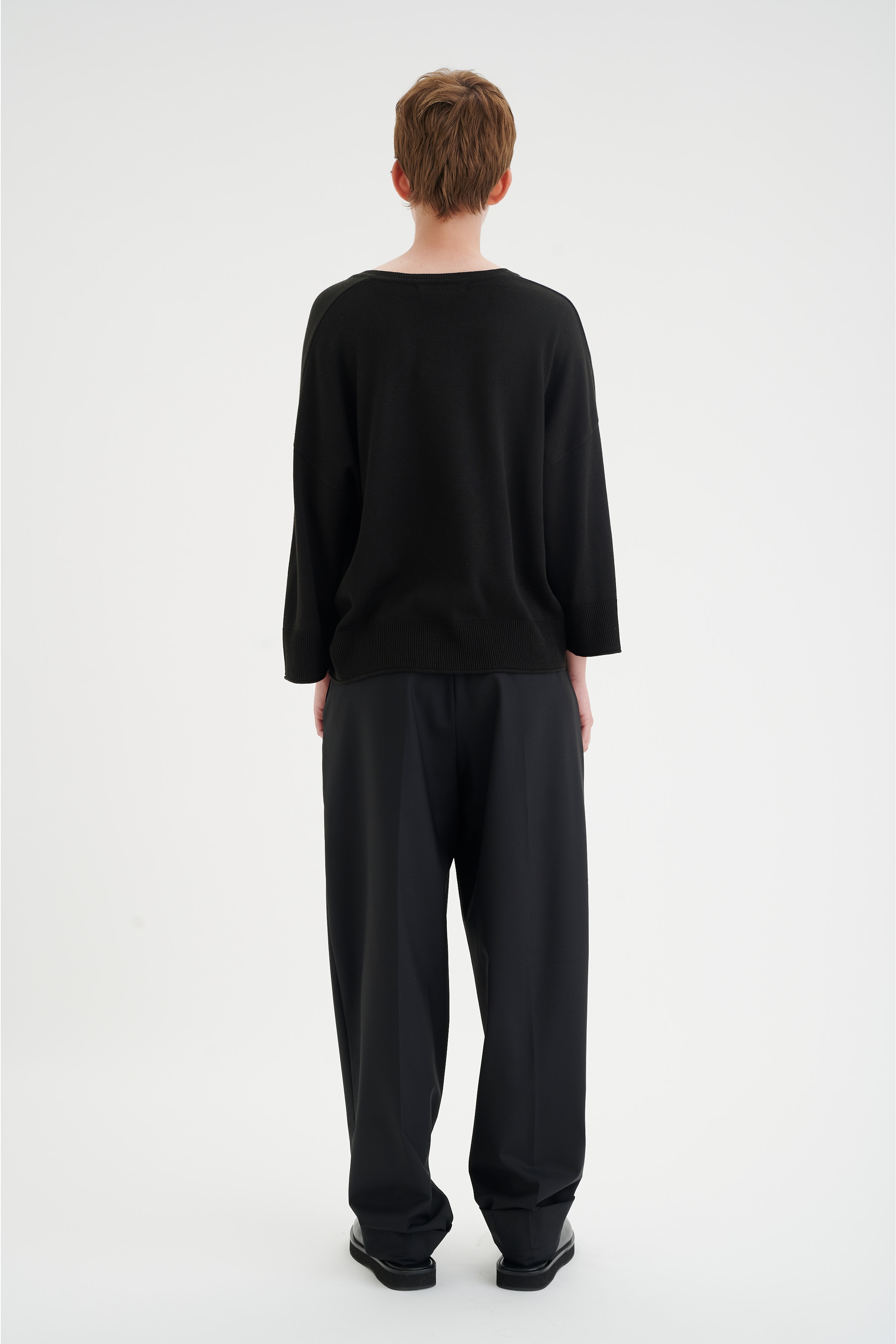 IlzeIW Stickad pullover LOOKBOOK BACK 30106504-194008