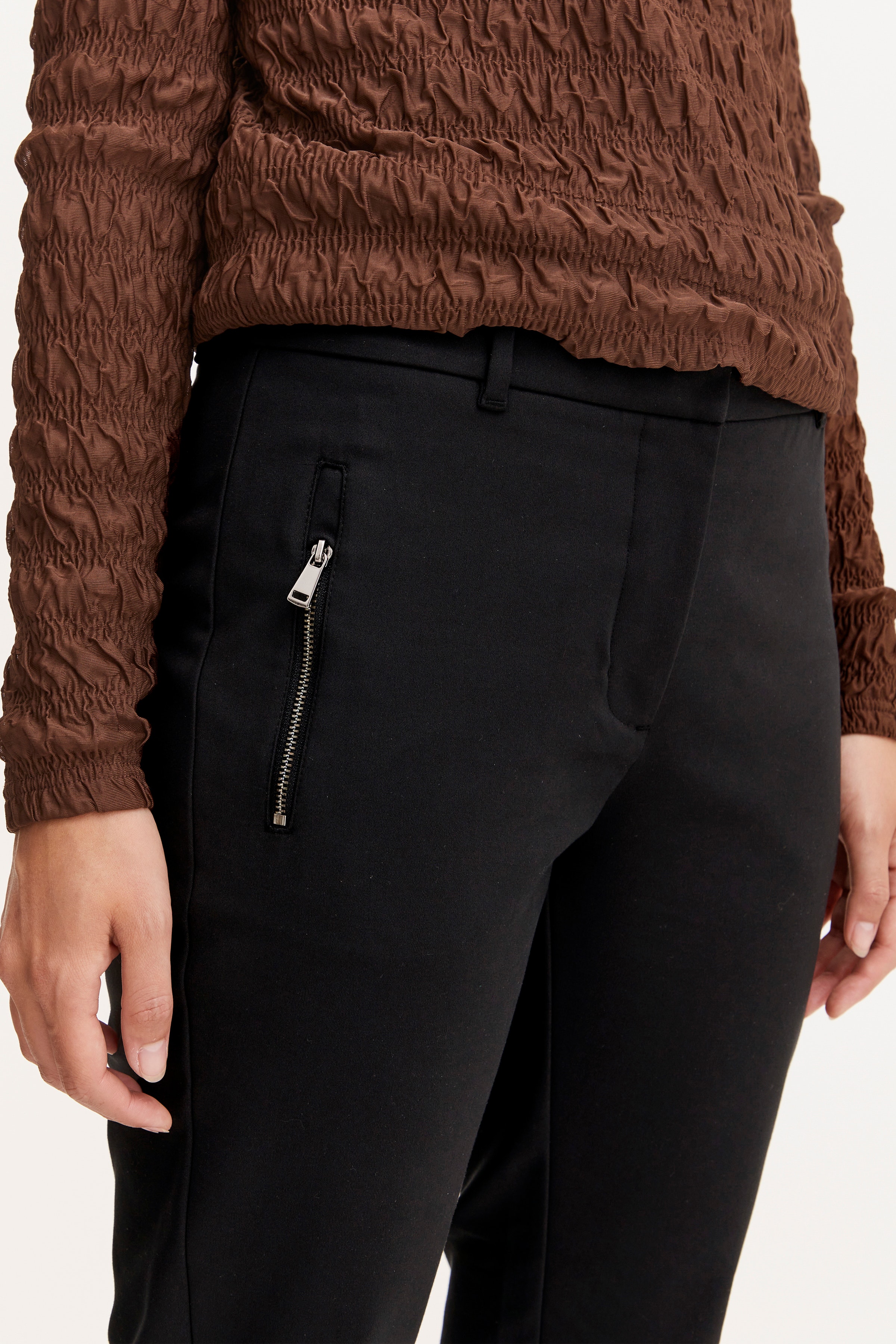 PZBINDY High Waist Bukser LOOKBOOK DETAIL 50207070-193911