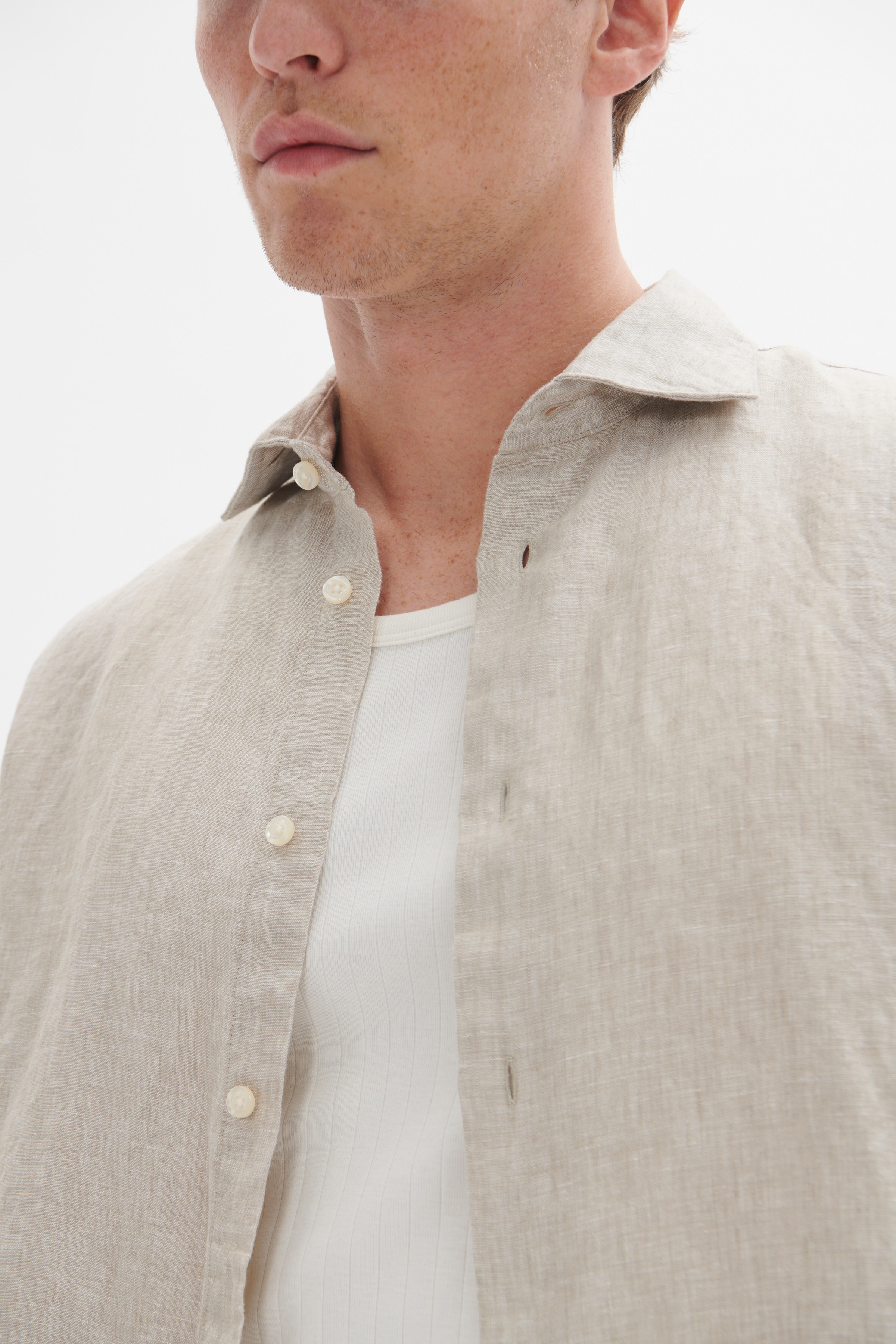 MAmarc linen shirt LOOKBOOK DETAIL 30205841-161105