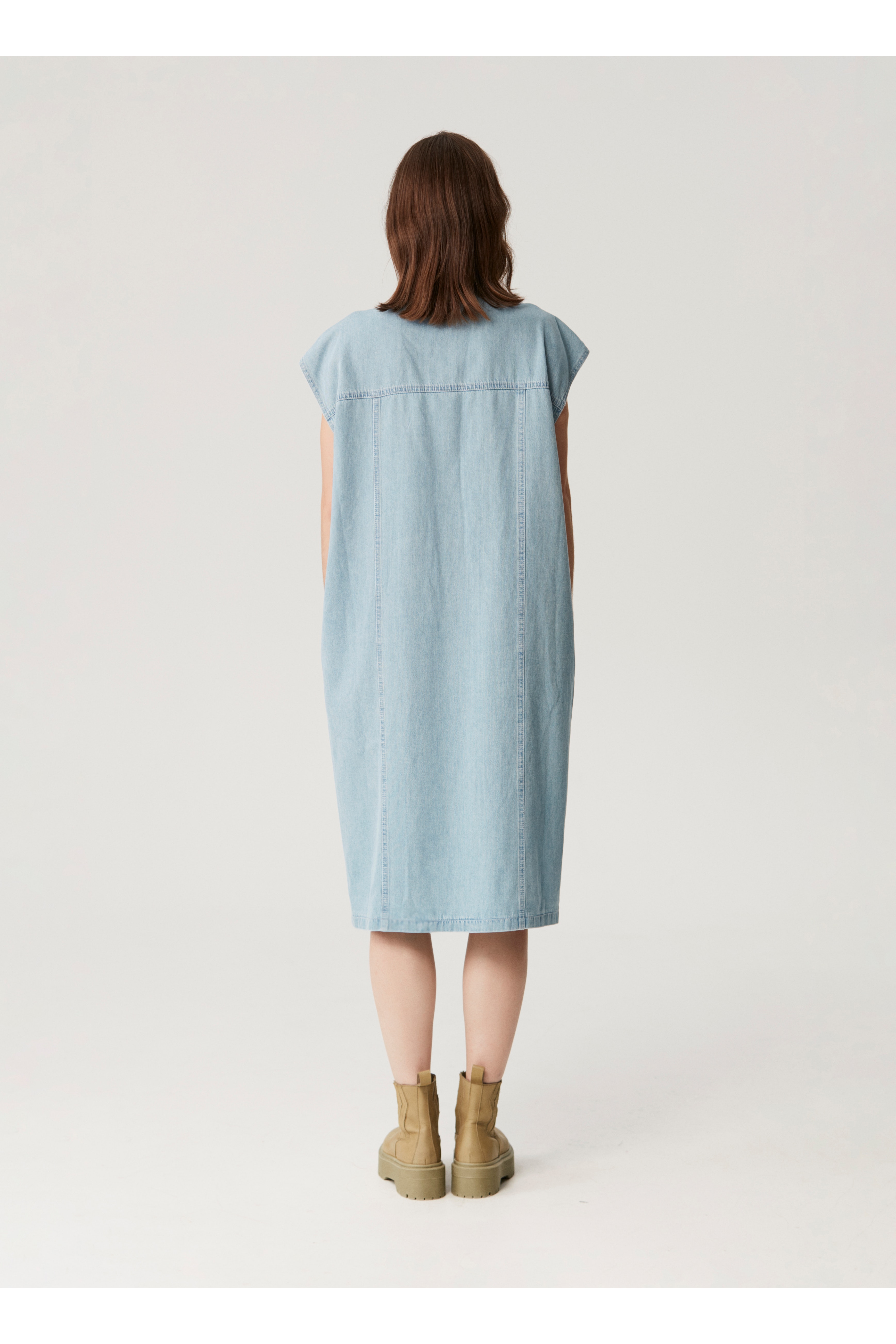 AlbaGZ SL Denim kjole LOOKBOOK FRONT 10905354-100012