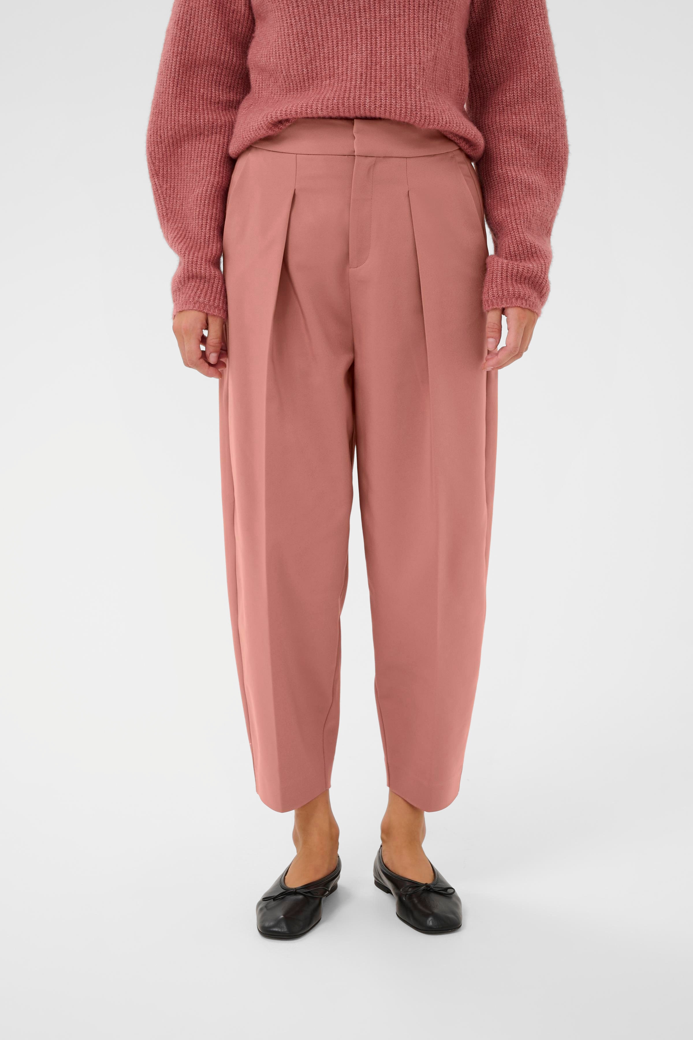 ZellaIW Barrel Bukser LOOKBOOK FRONT 30107207-181435