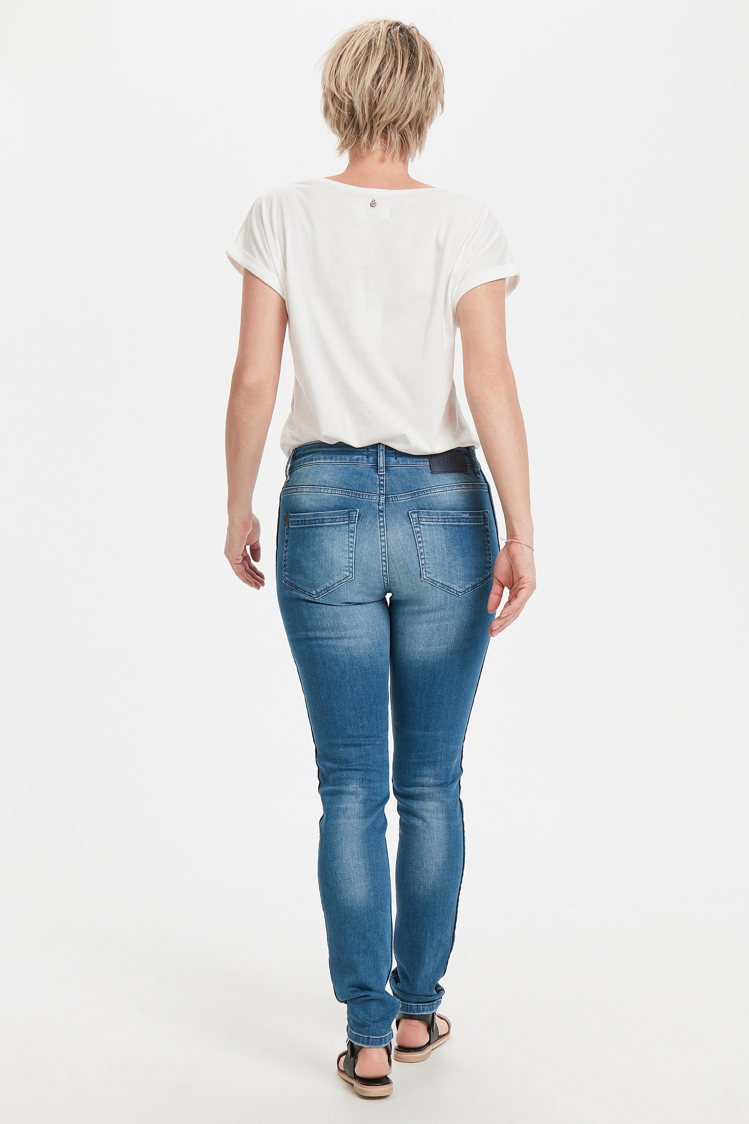PzBelinda Midwaist Skinny Jeans LOOKBOOK BACK 50204501-5001901