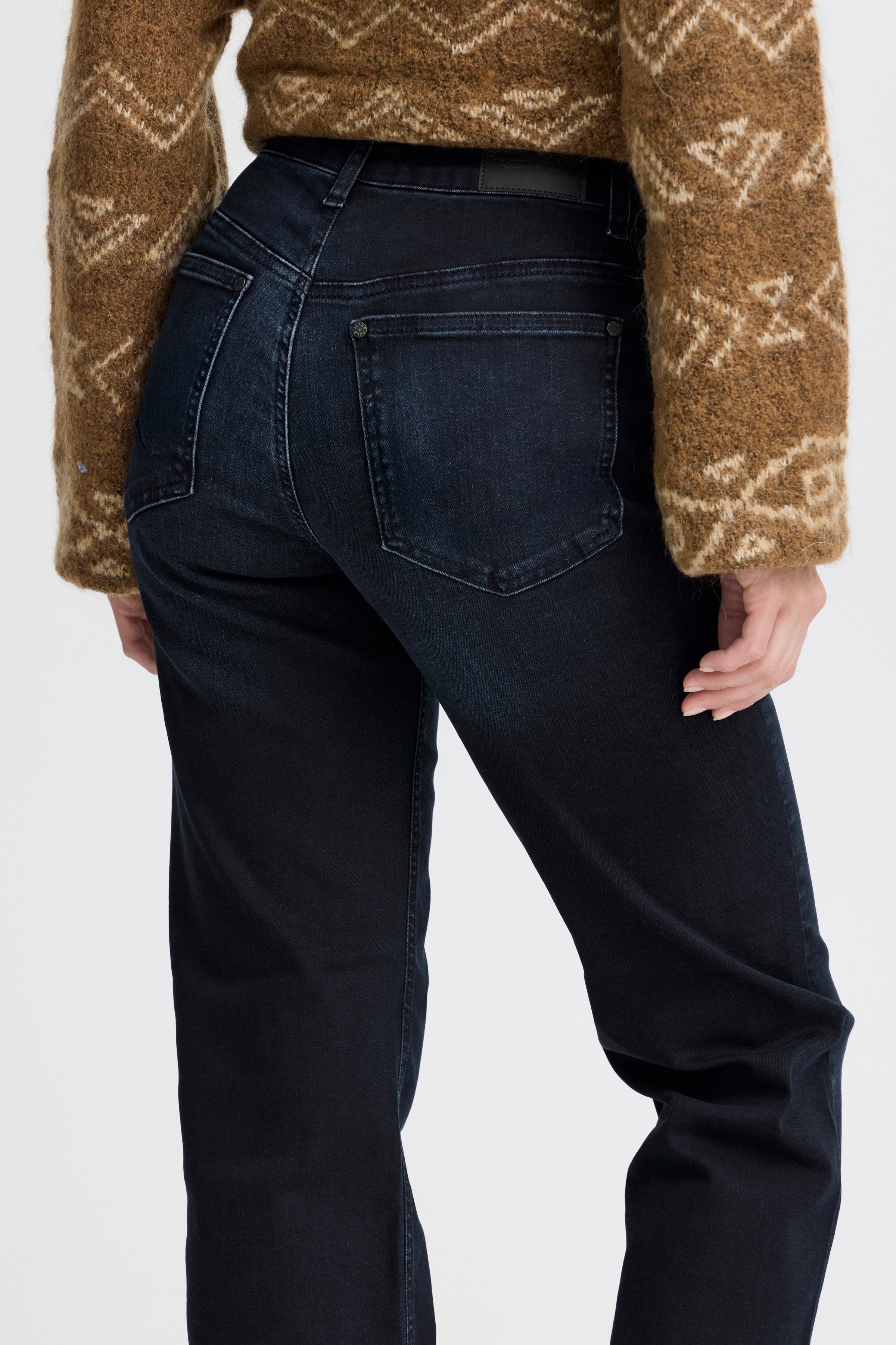 PZCARLY HW Jeans W Deco Straight Leg LOOKBOOK DETAIL 50208258-201334