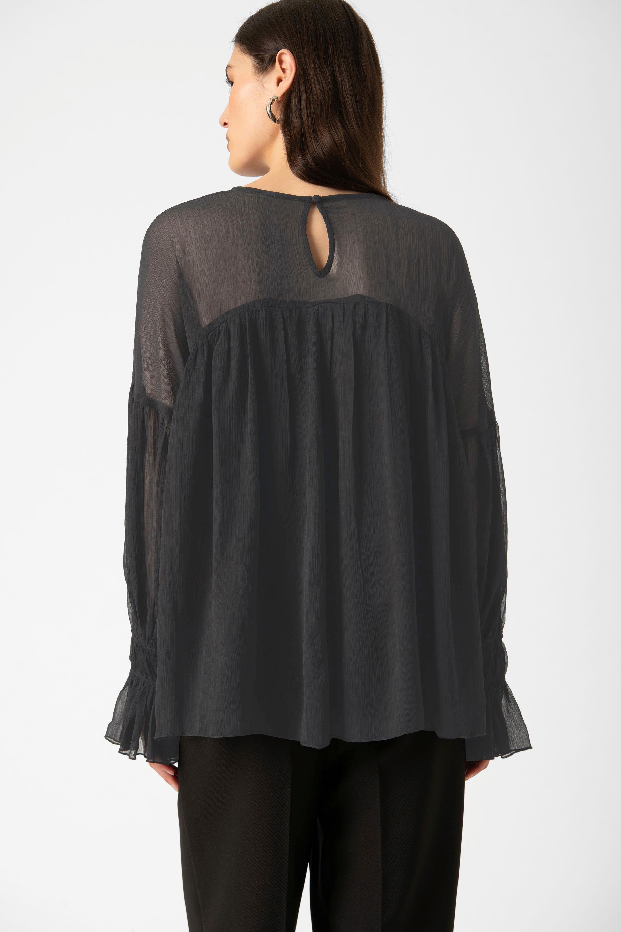 SLHarietta Bluse LOOKBOOK BACK 30408815-194008