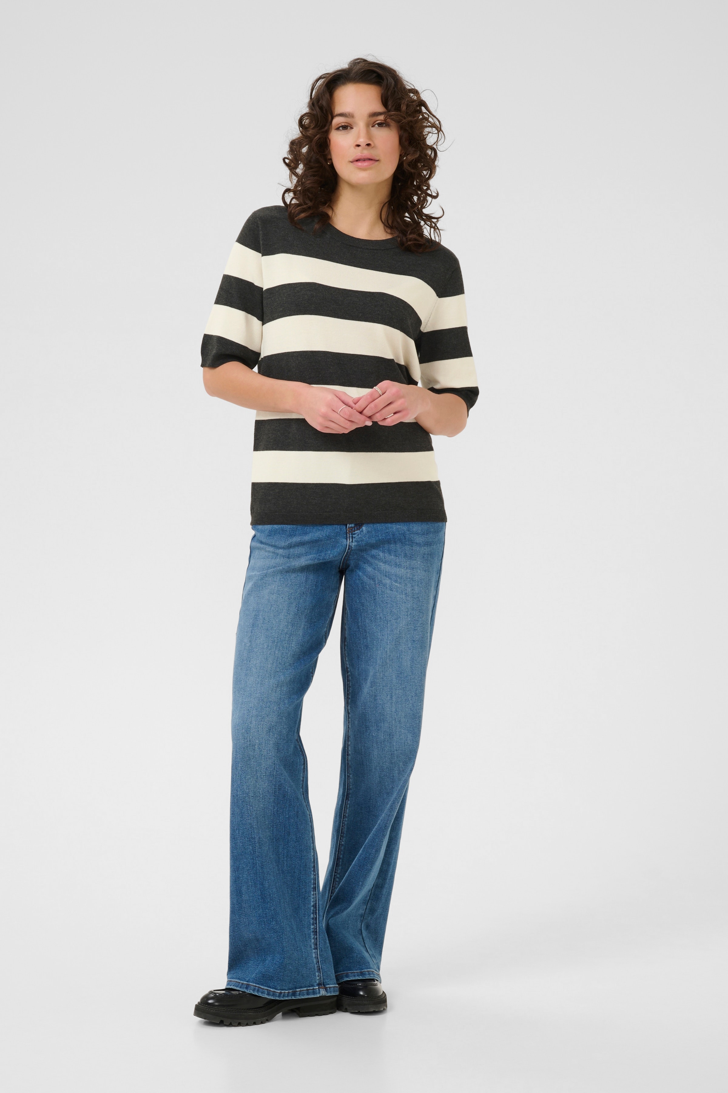 KAlizza Striktrøje LOOKBOOK FRONT 10508410-108416