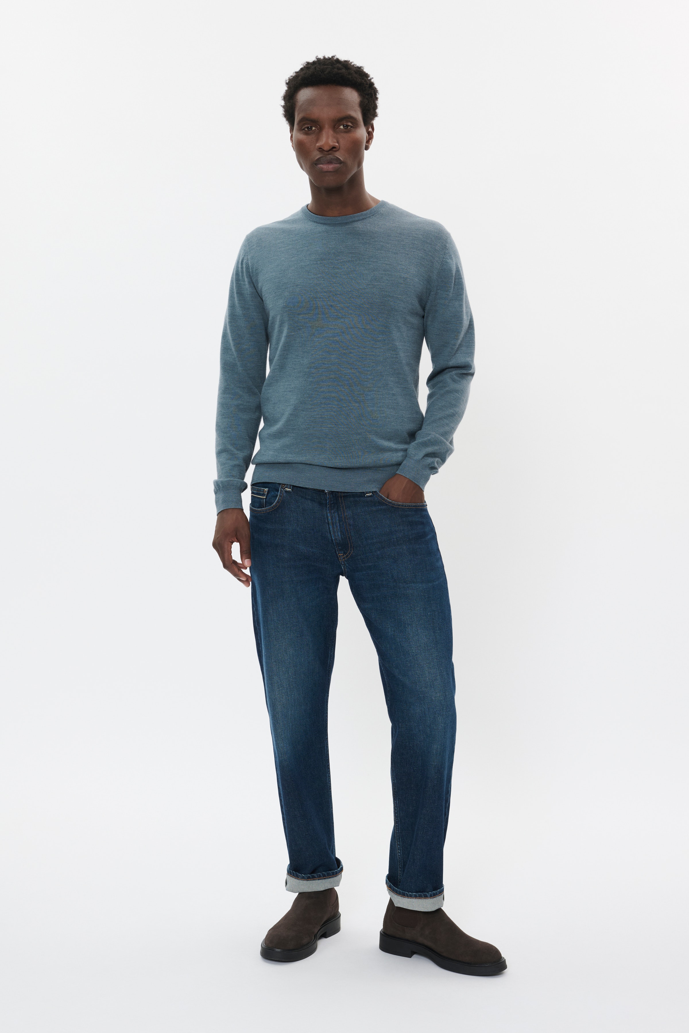 Margrate Merino Pullover LOOKBOOK FRONT 30200611-1842141