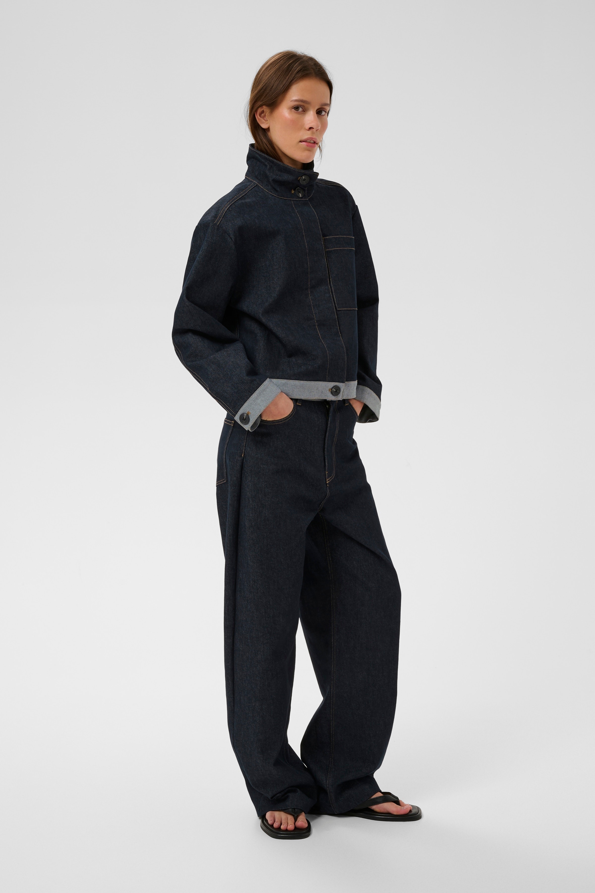 DEIRDRAIW Casual Denim Jacke LOOKBOOK FRONT 30112315-303349