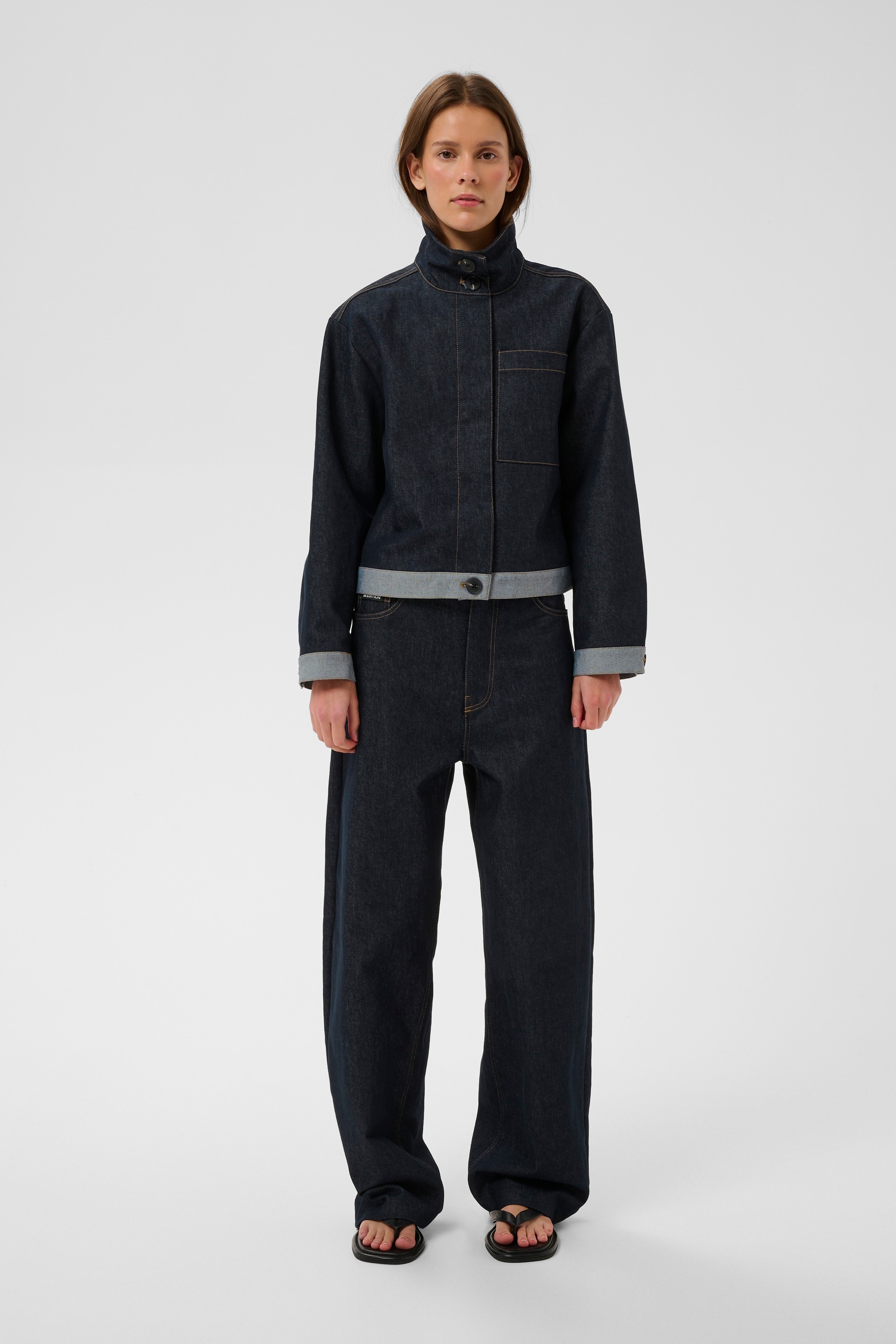 DEIRDRAIW Casual Denim Jacke LOOKBOOK FRONT 30112315-303349