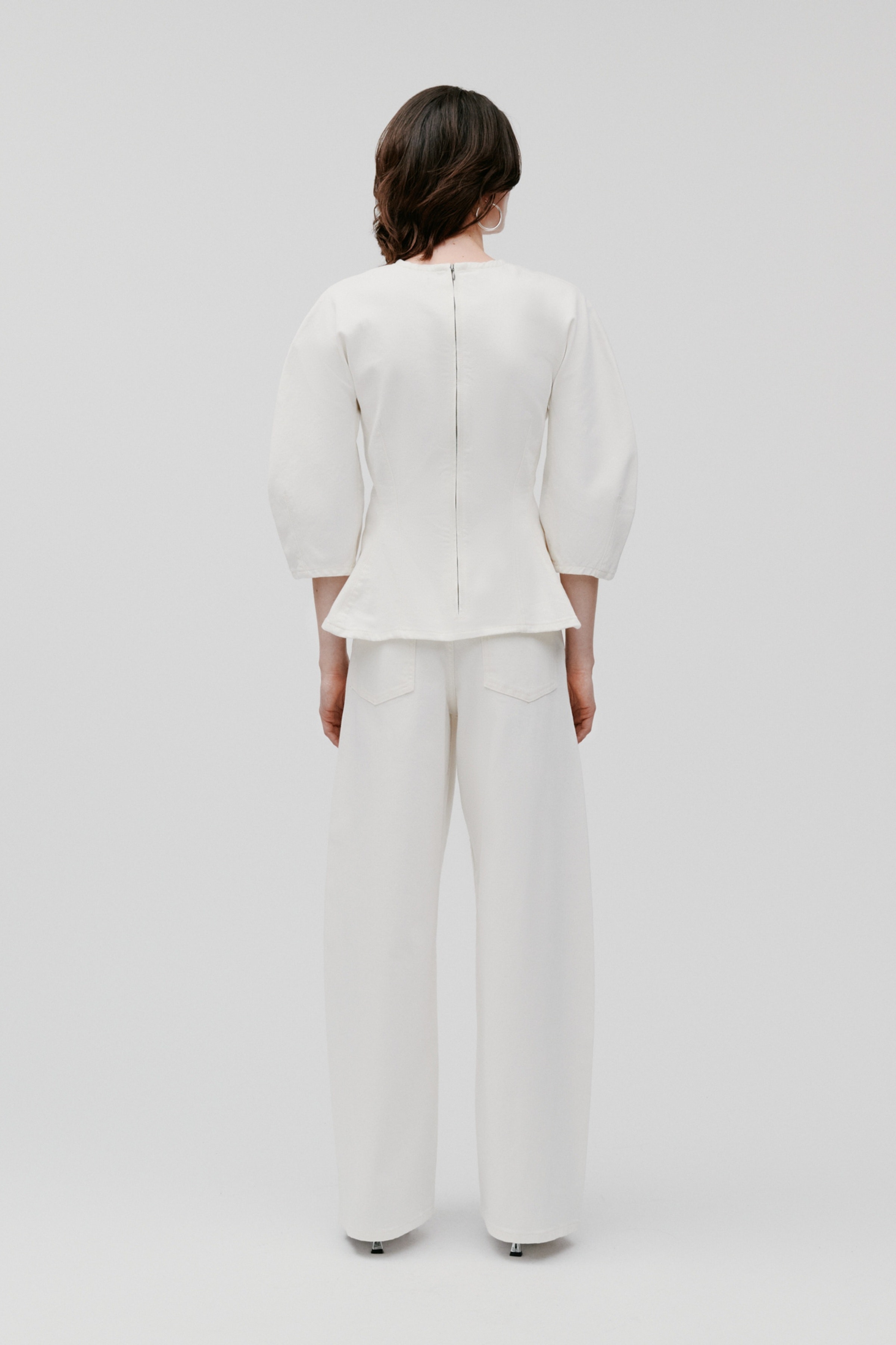 ELMA Bluse LOOKBOOK BACK 30600737-WH010