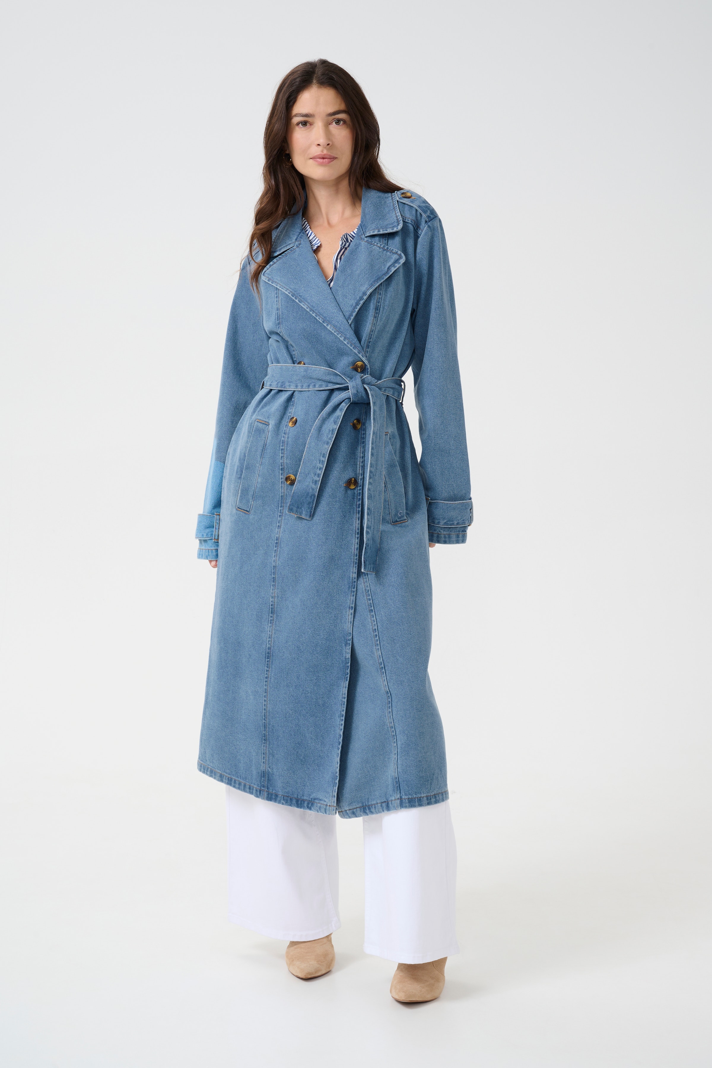 CRMika Denim Trenchcoat LOCATION NONE 10612369-104047