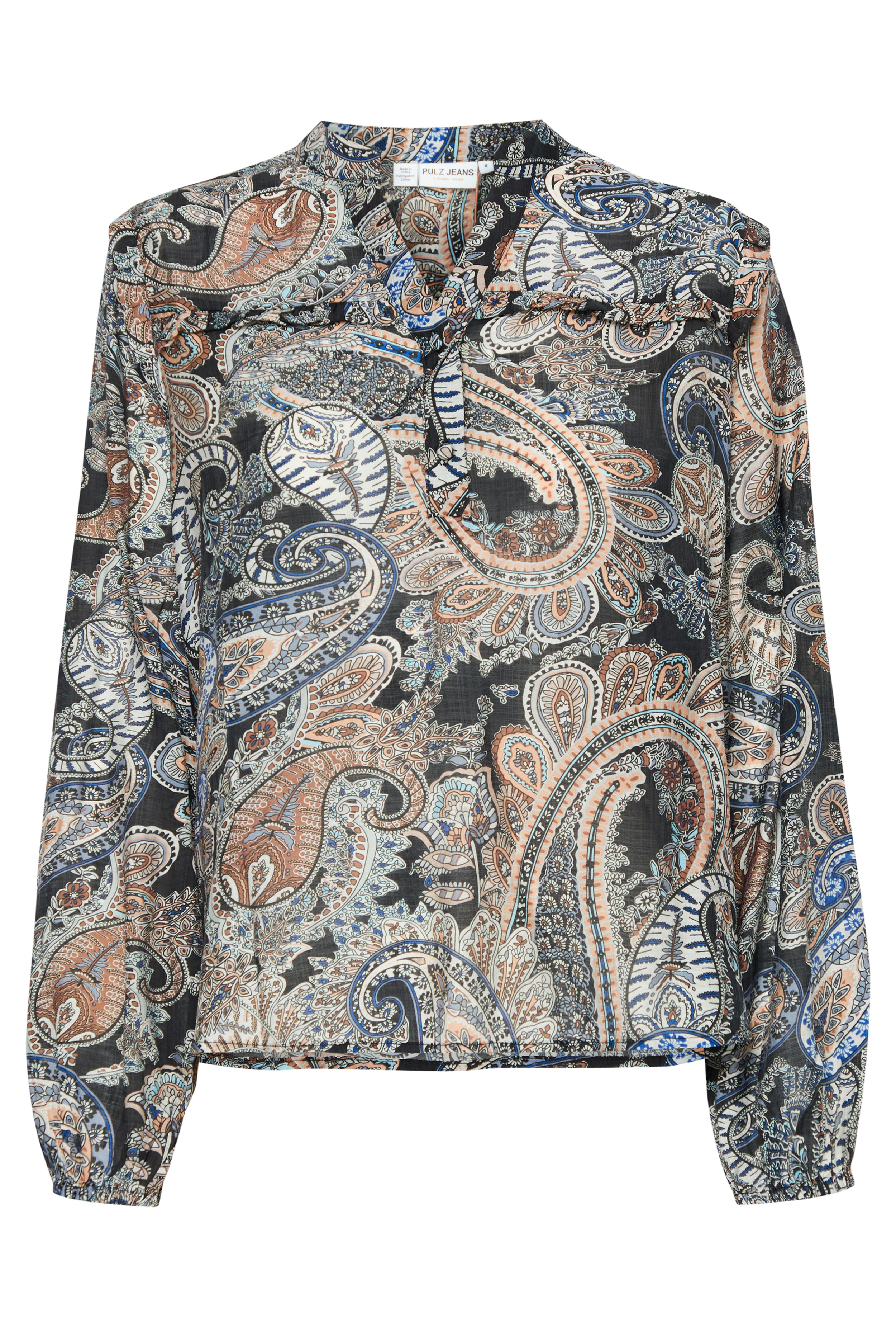 Langermet bluse LOOKBOOK DETAIL 50208620-204087