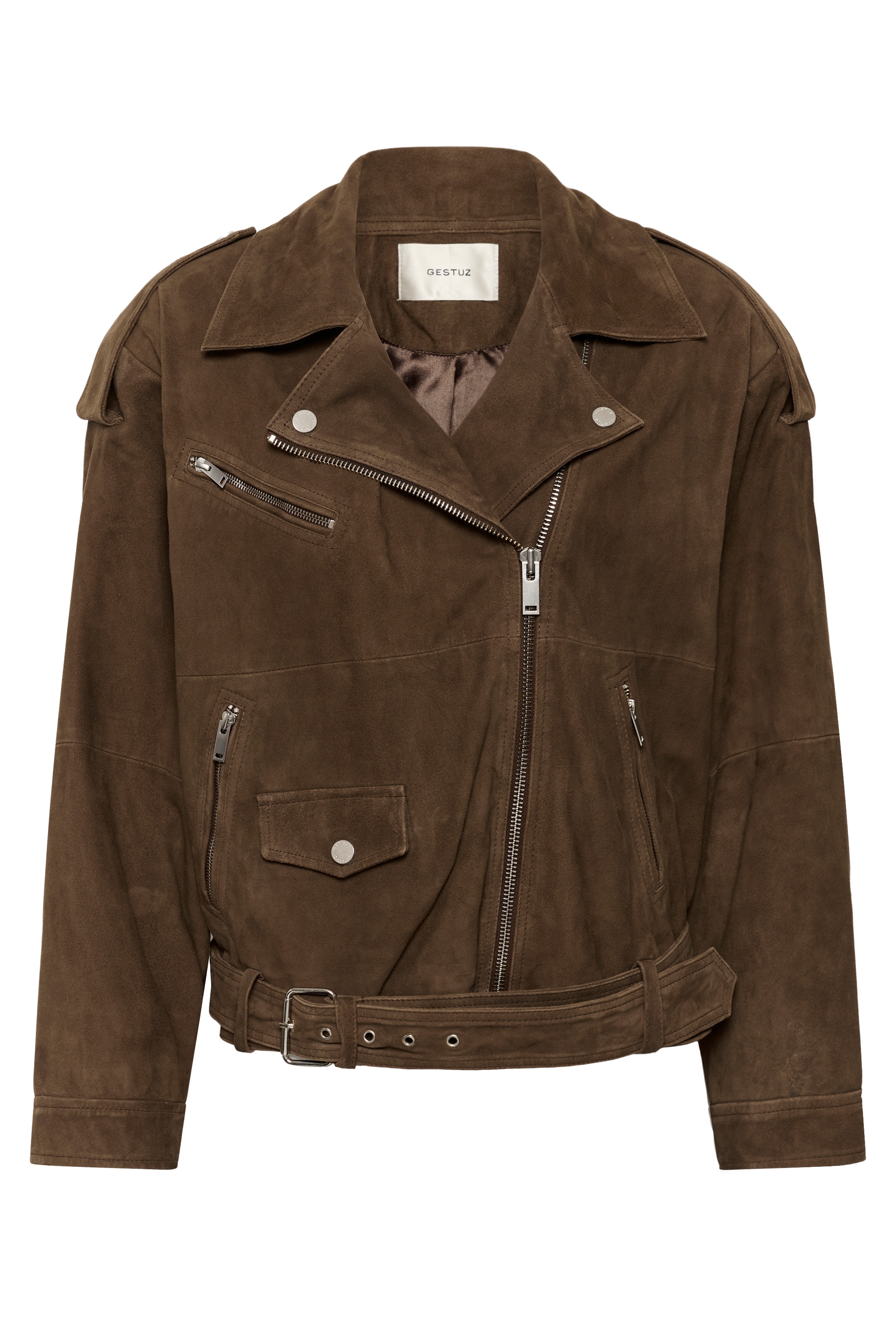 GZvida Suede jacket PACK FRONT 10911118-191119