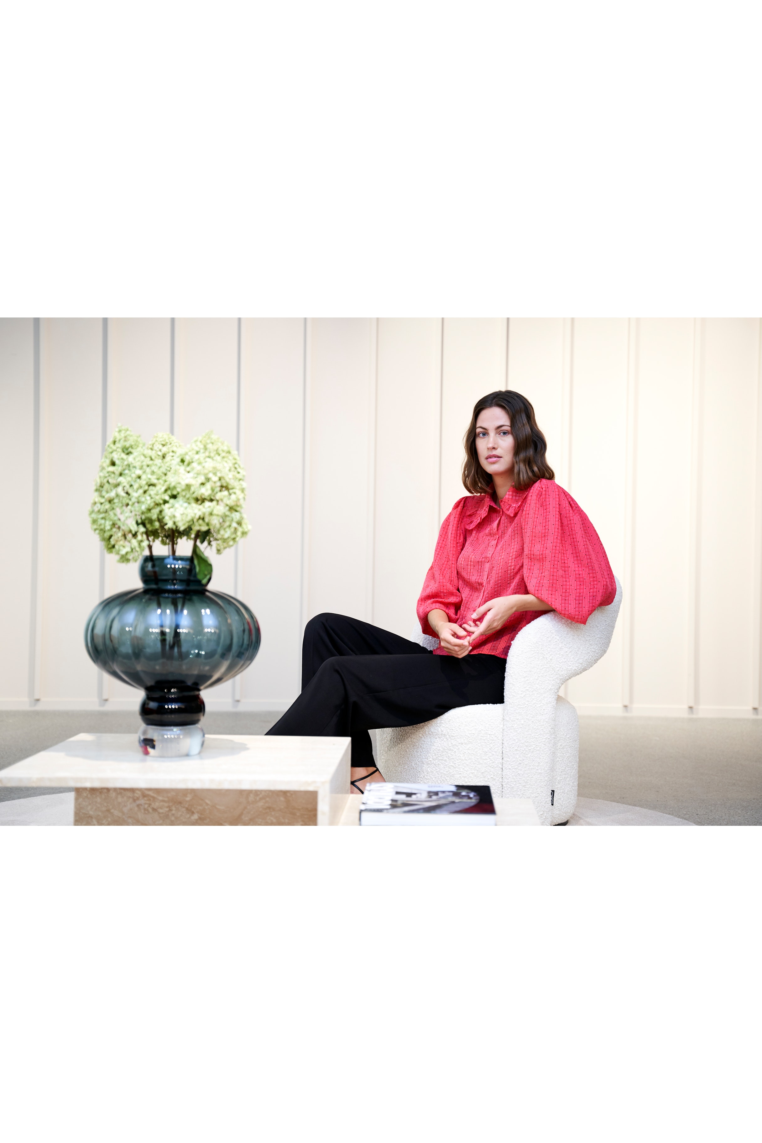 Kortærmet bluse LOCATION NONE 20610931-200132