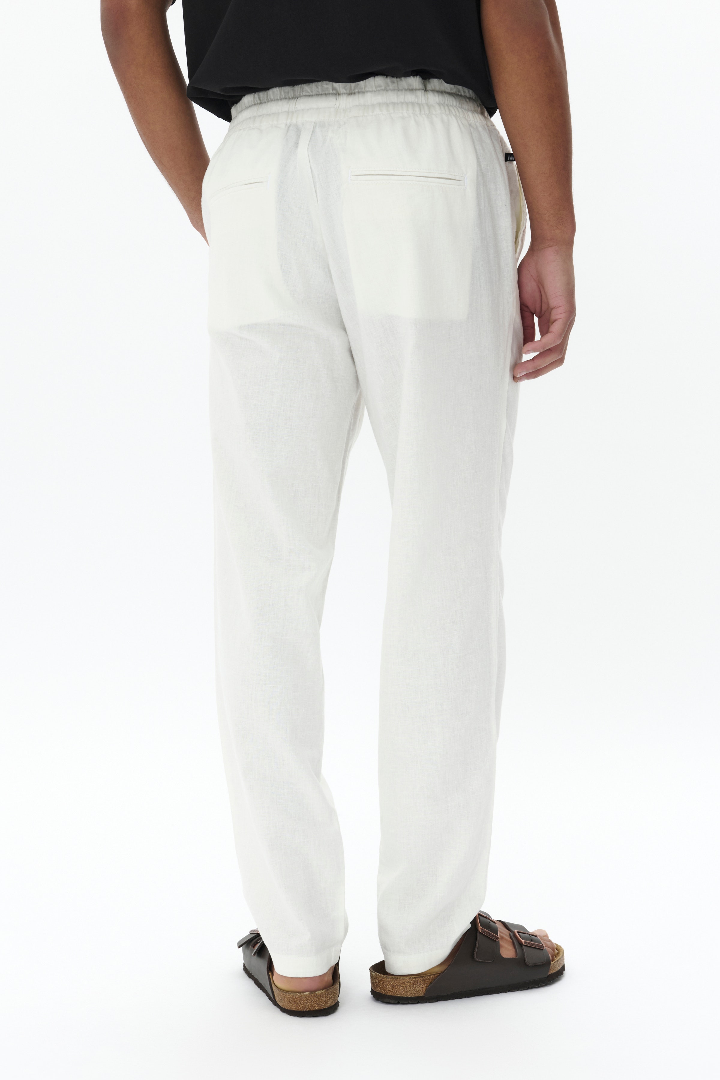 MAbarton linen trousers LOOKBOOK BACK 30206031-114201