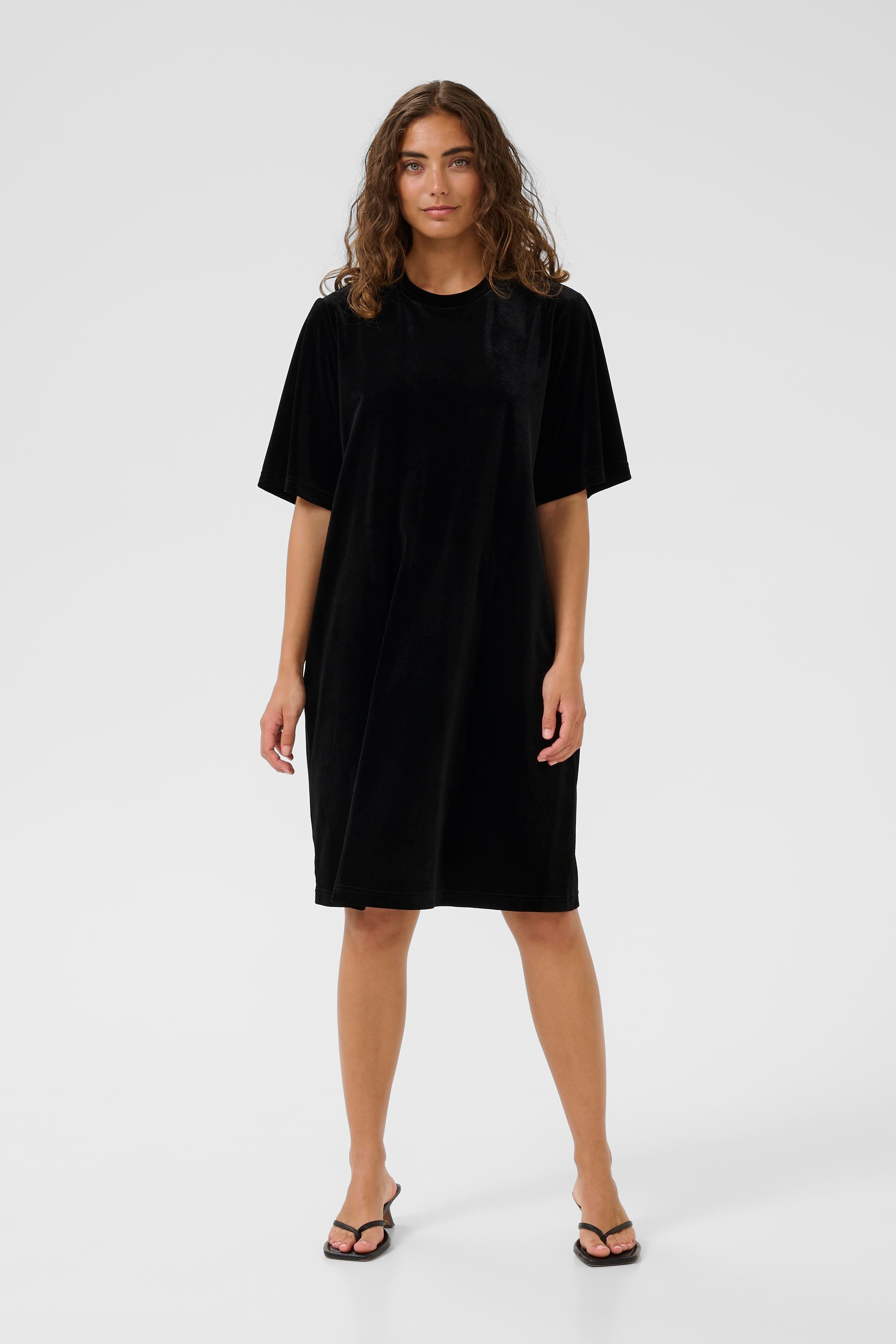 CUzoe velour dress LOOKBOOK FRONT 50112495-500012