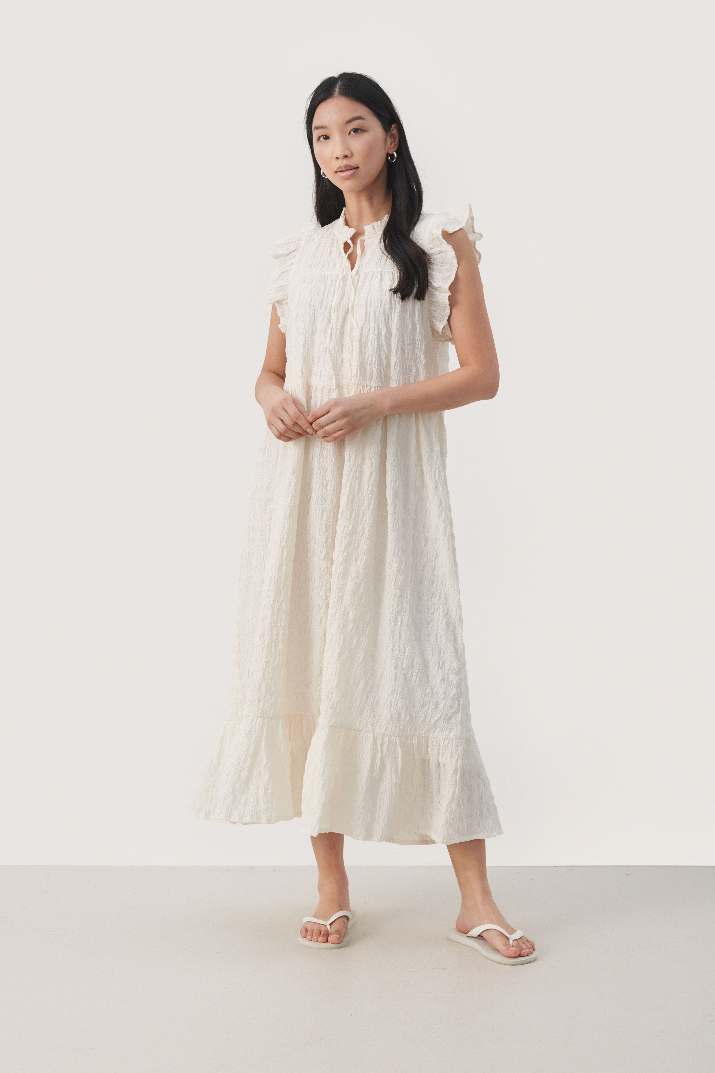 GimalinaPW Long dress with ruffles LOOKBOOK FRONT 30308987-114801