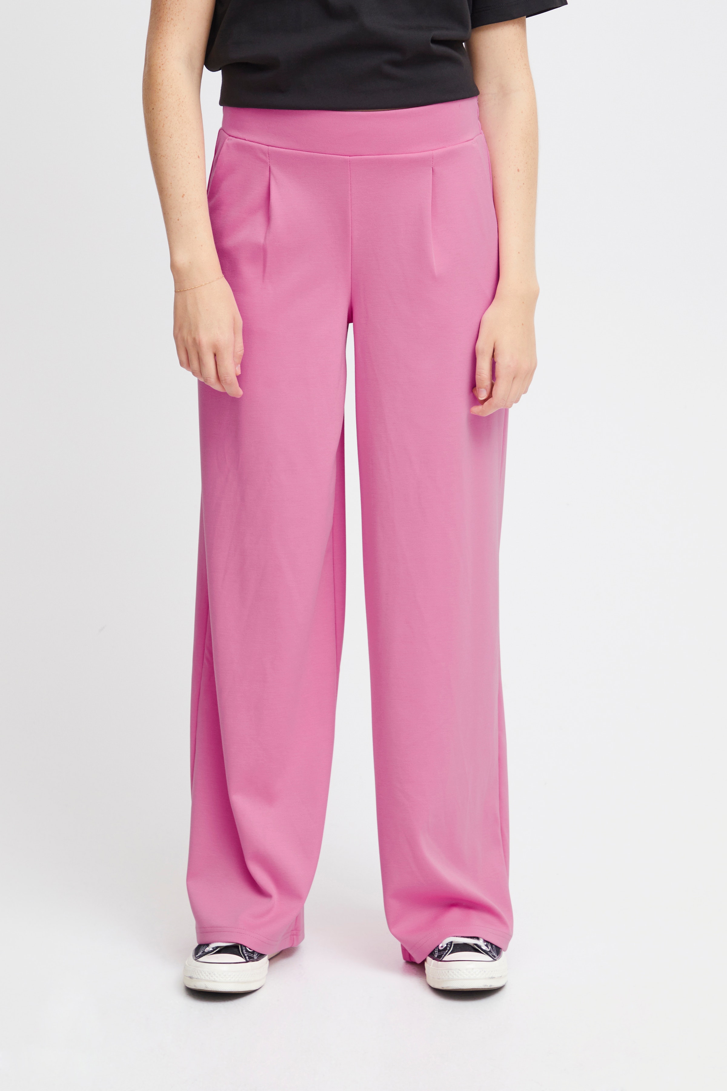 IHKATE LONG WIDE  Bukser LOOKBOOK FRONT 20118337-172625