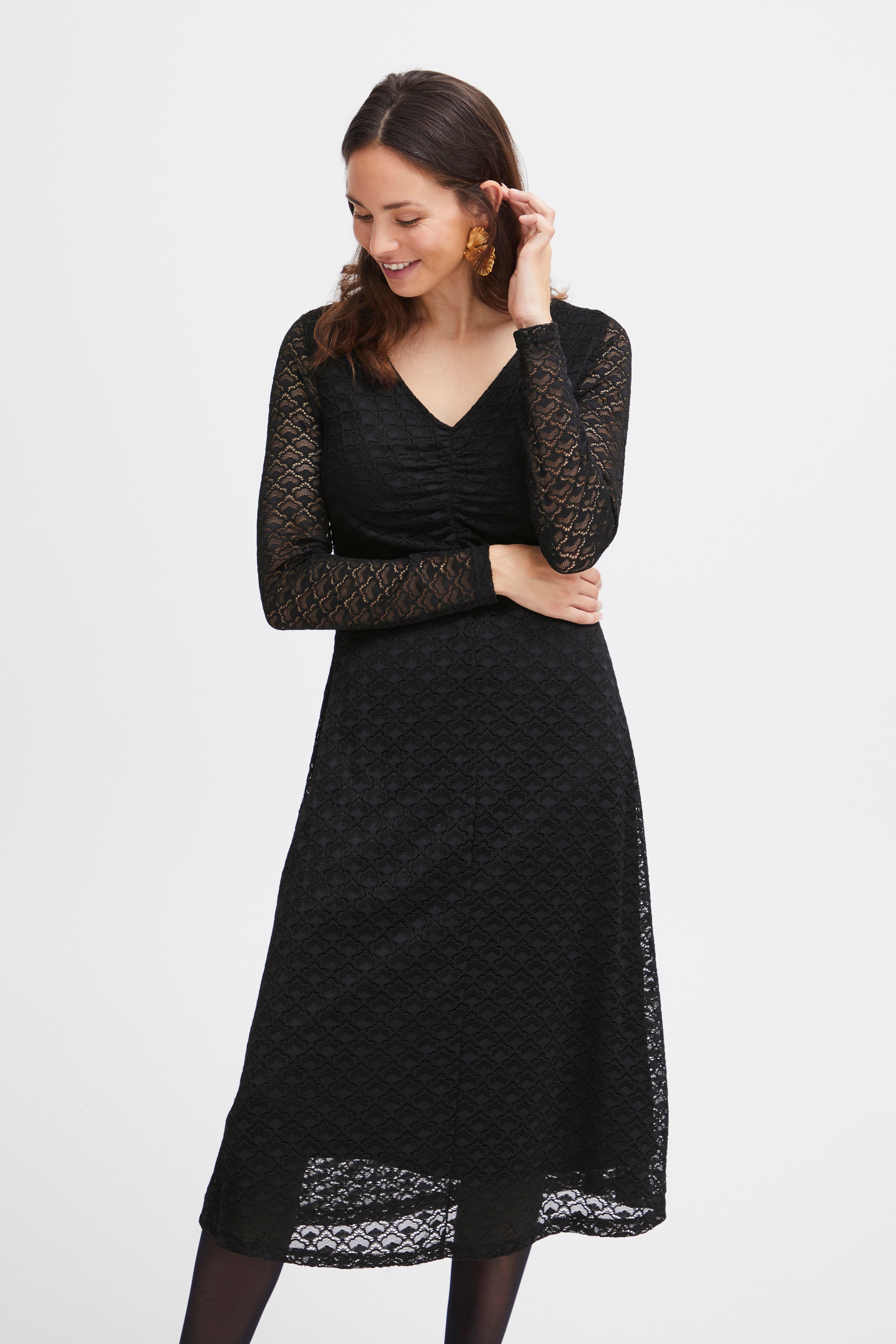 FRLUDMILLA Kjole LOOKBOOK FRONT 20613079-200113