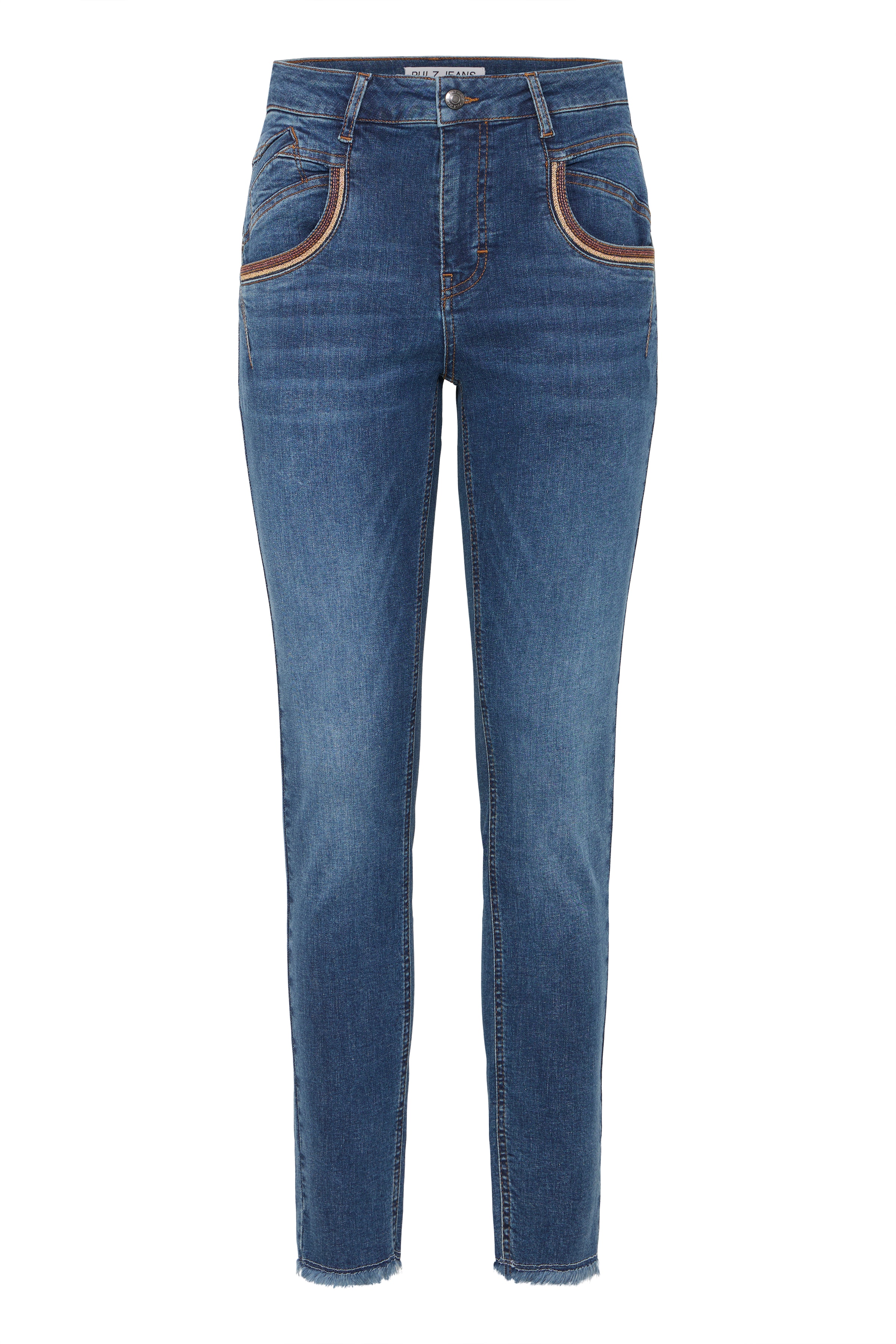 PZCARMEN HW JEANS SKINNY LEG PACK FRONT 50210185-200002