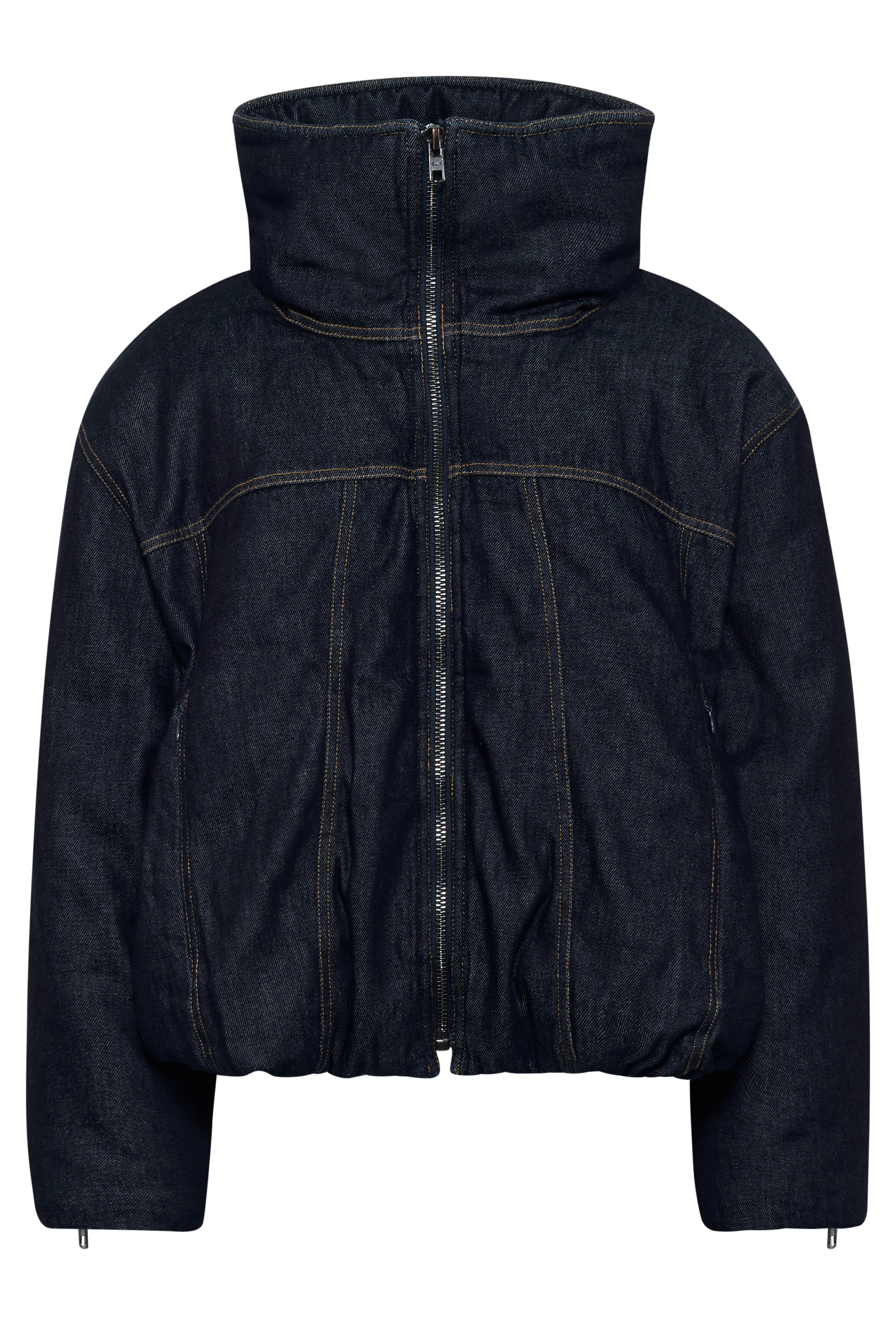 GZrinova Denim puffer jacket PACK FRONT 10910331-107762