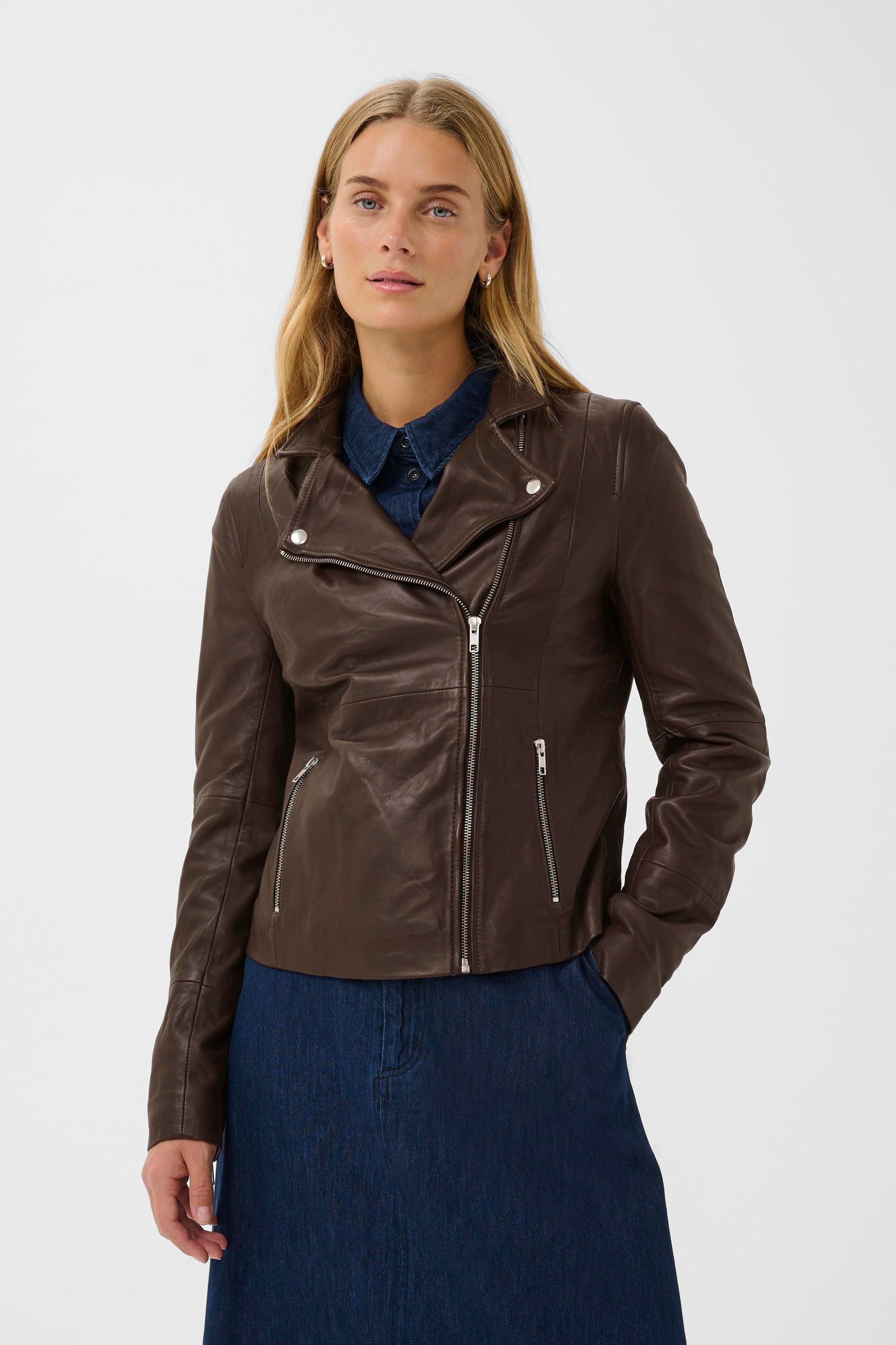 FrancesPW Leather jacket LOOKBOOK FRONT 30305718-191106