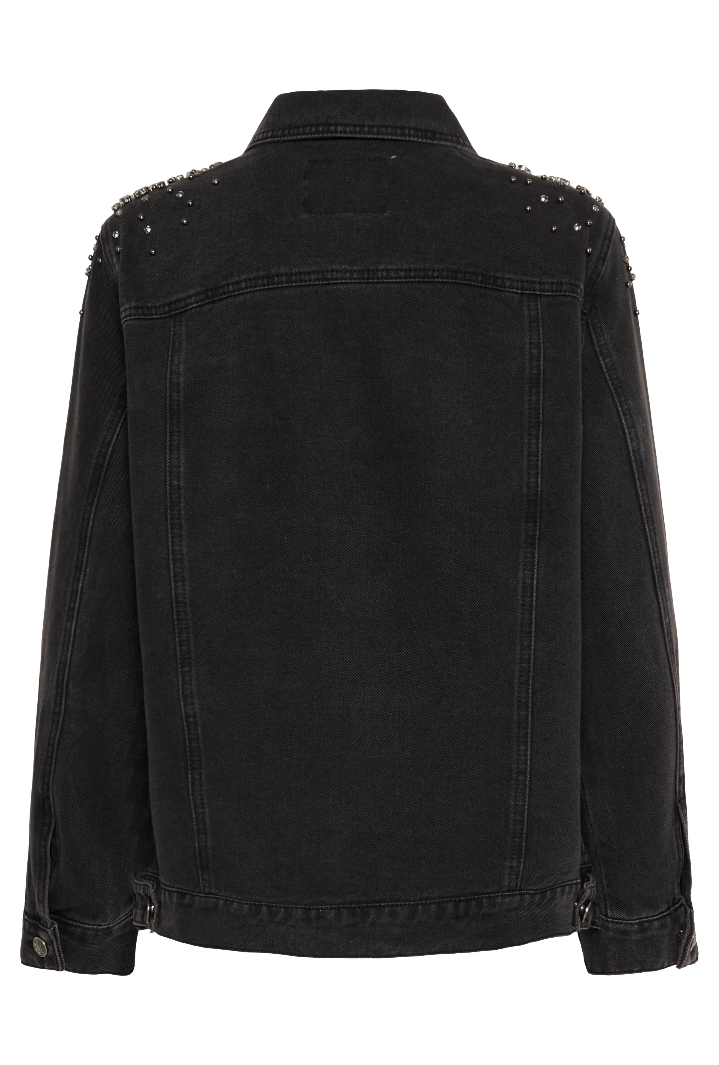 CUcally Strass-Jeansjacke PACK FRONT 50112362-500064