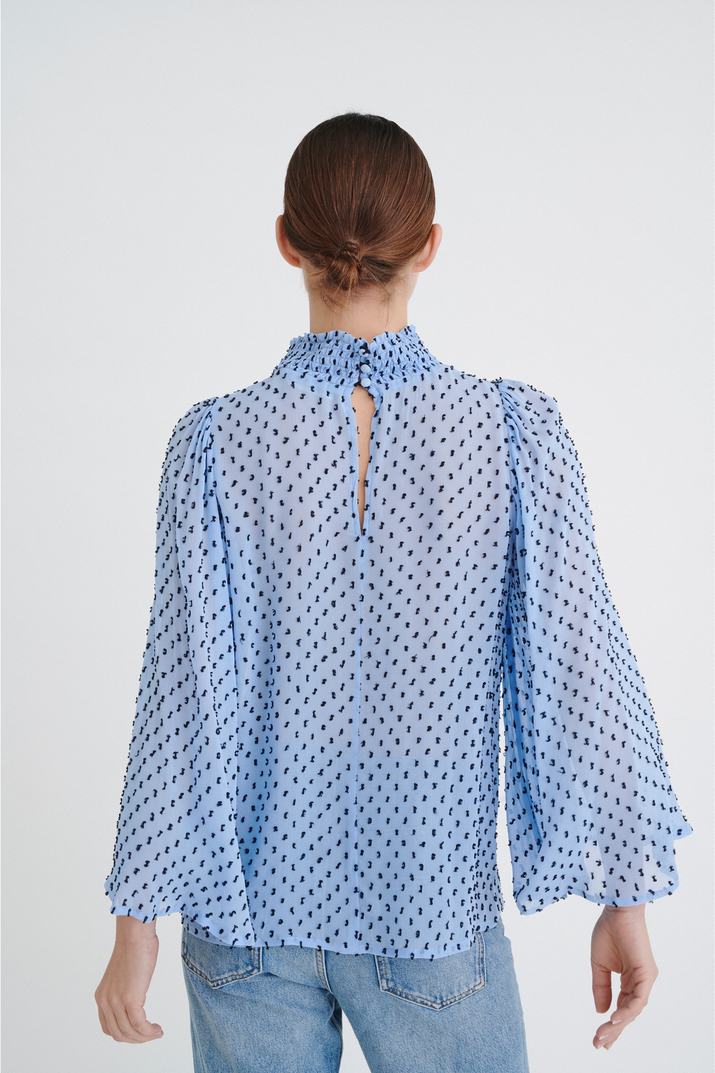 LeiaIW Blouse LOOKBOOK BACK 30105086-10205
