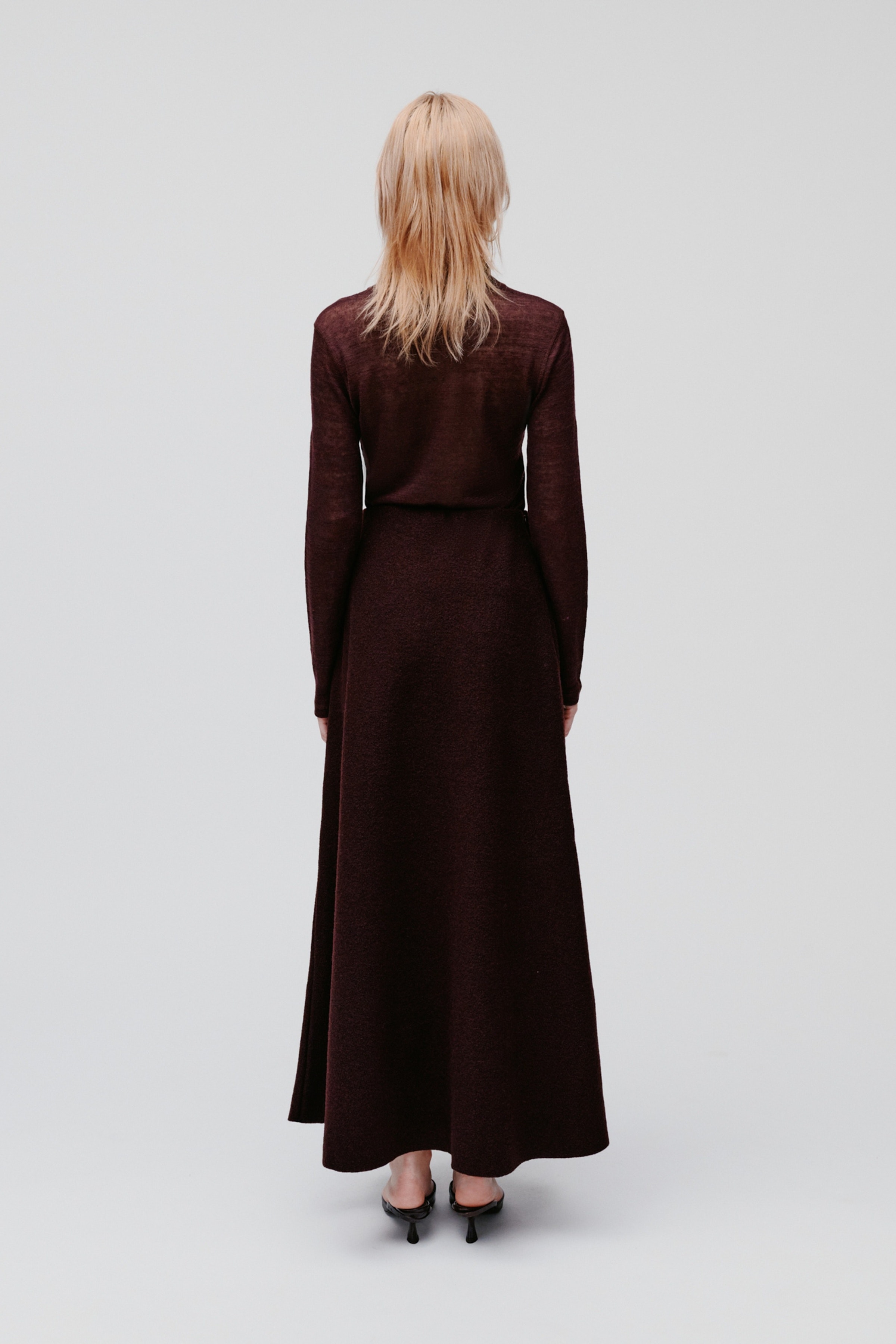 SABRINA Skjørt LOOKBOOK BACK 30600650-RE400