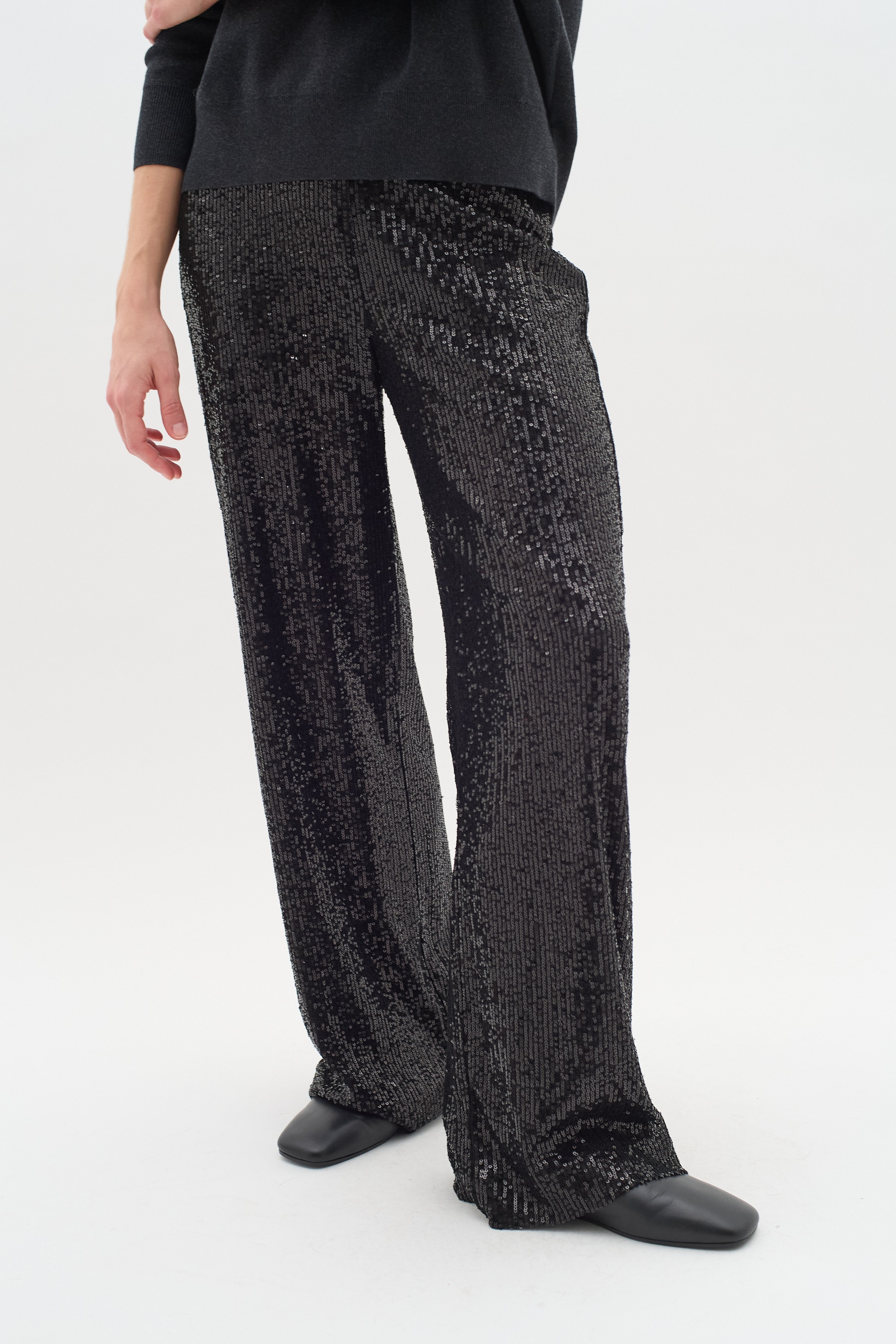 BarbaraIW Sequin Trousers LOOKBOOK FRONT 30110081-194008