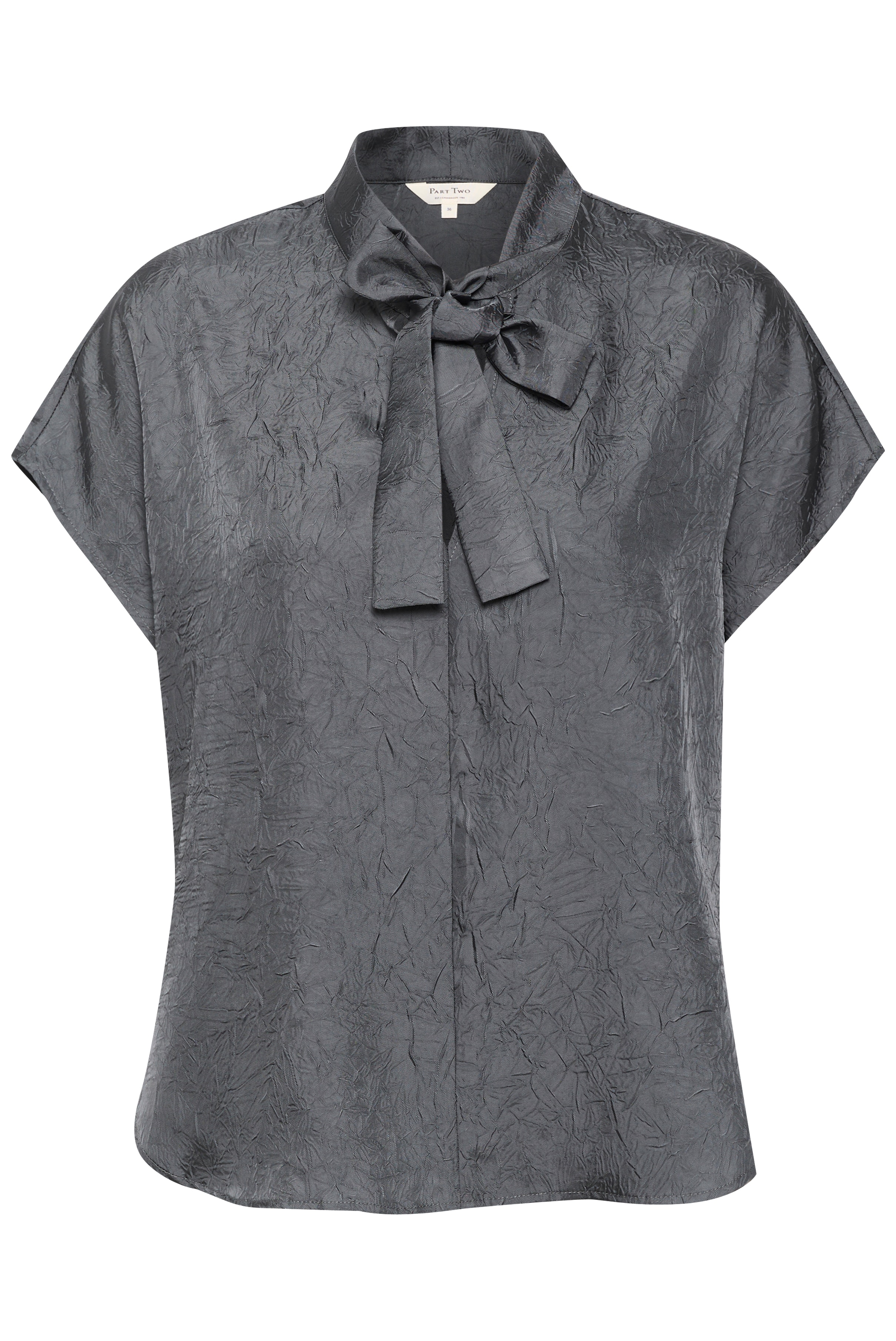 EstefaniaPW Short-sleeved blouse with a bow PACK FRONT 30308490-174021