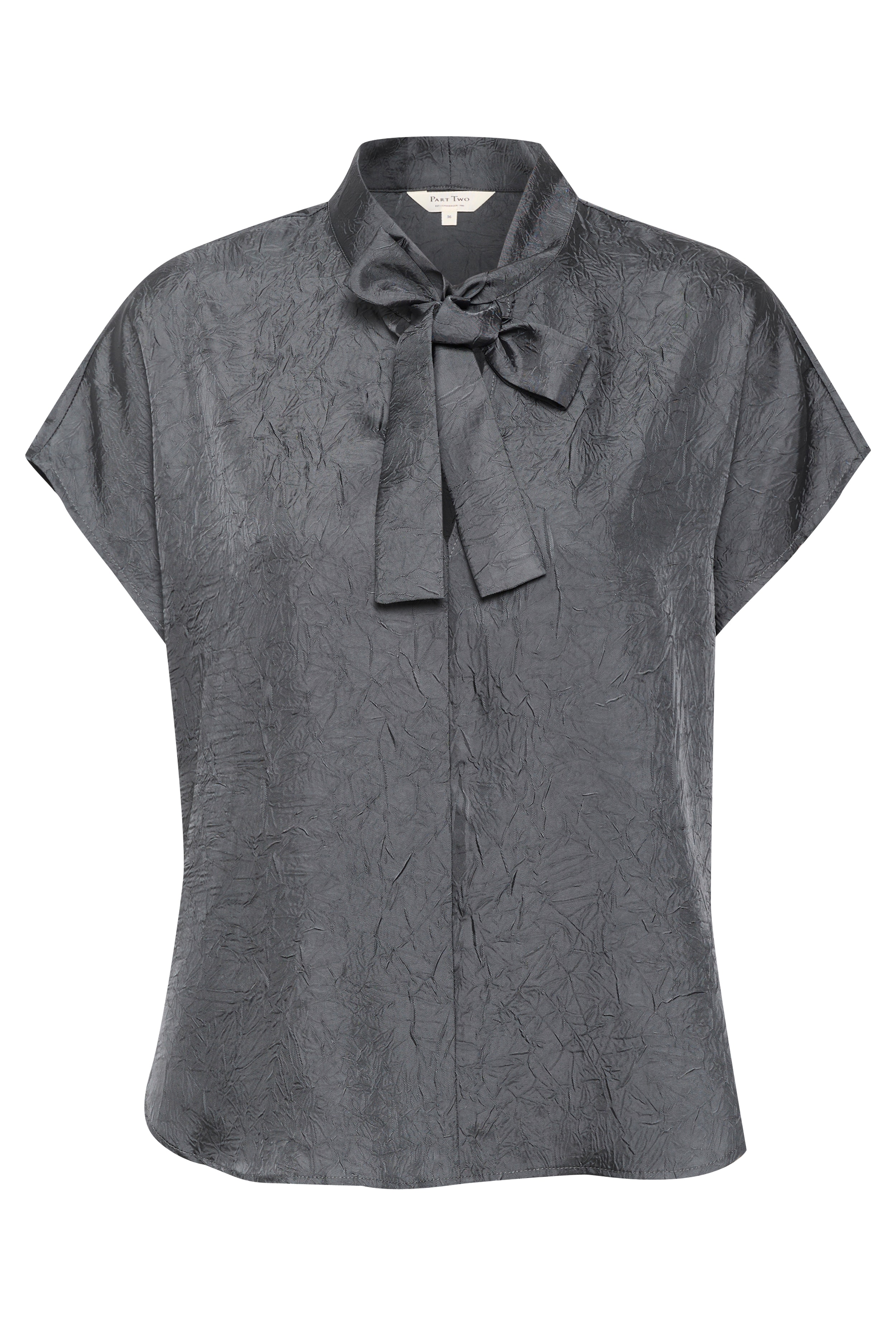 EstefaniaPW Short-sleeved blouse with a bow LOOKBOOK DETAIL 30308490-194215