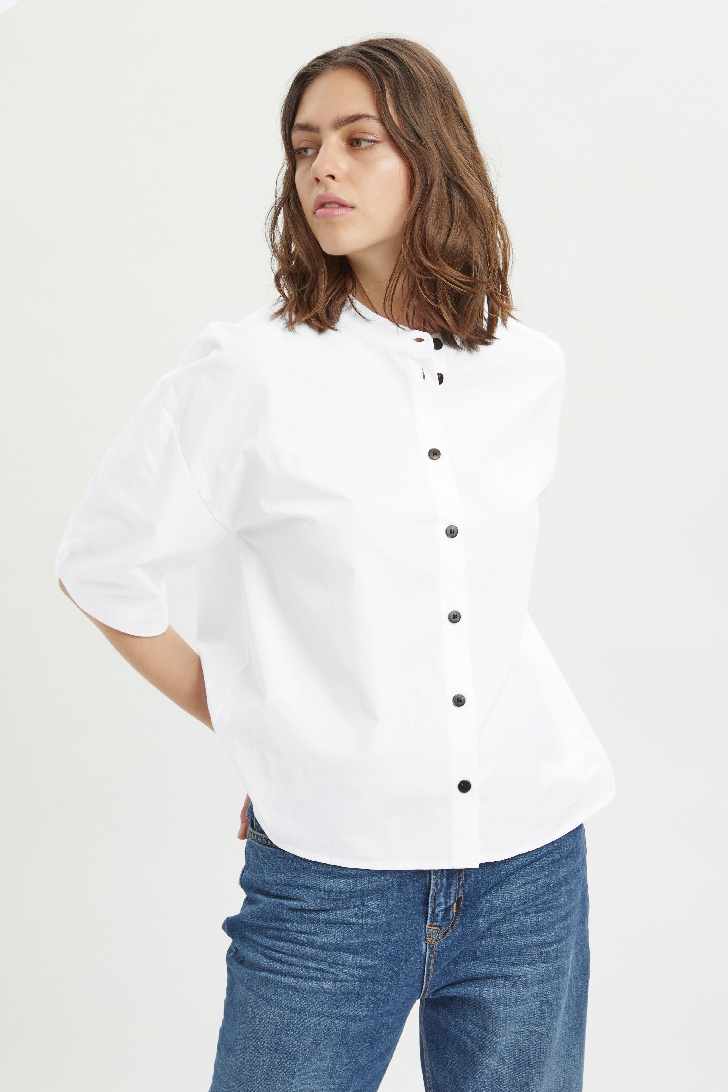 MWKaren Short sleeved shirt LOOKBOOK FRONT 10703426-110602