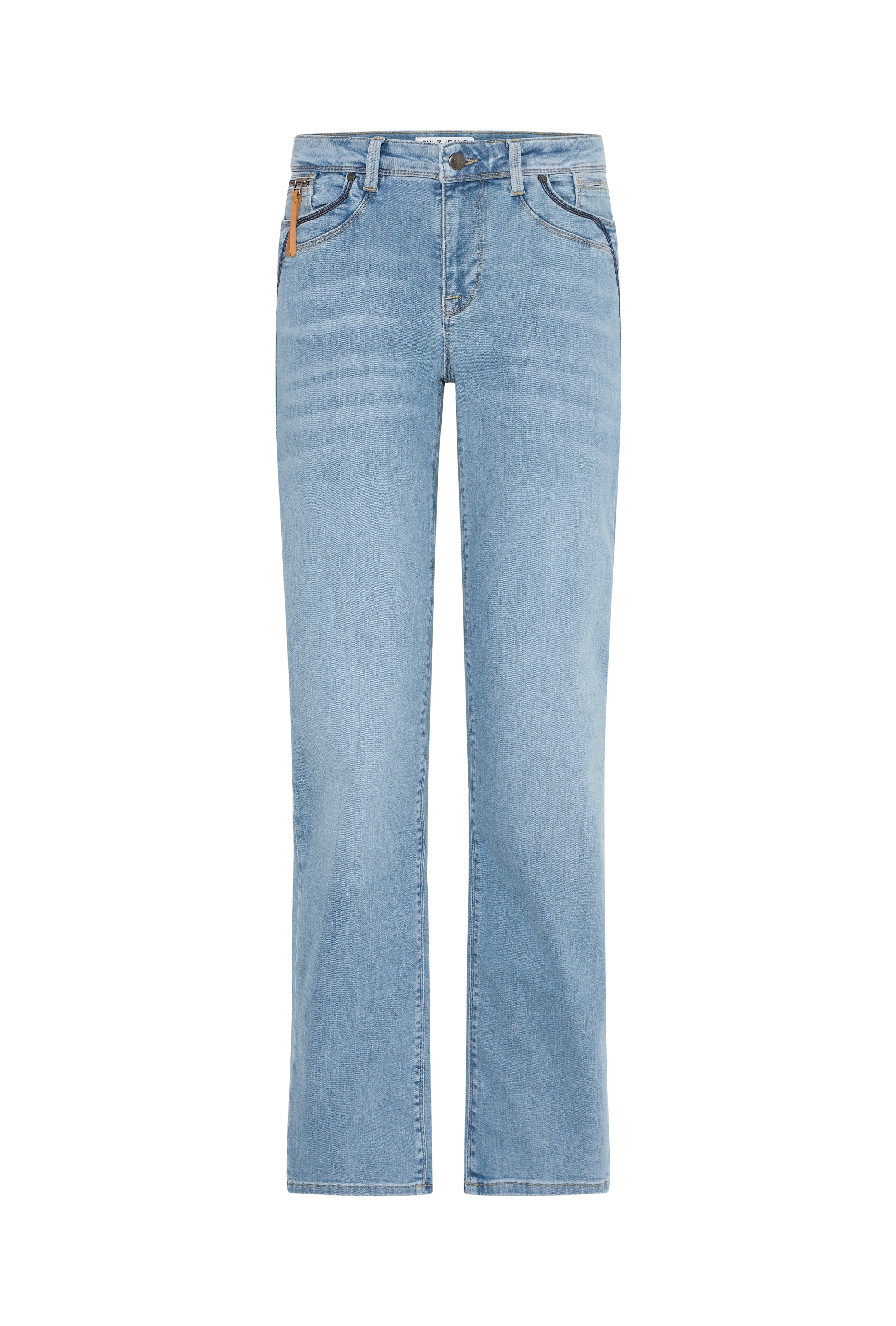 PZKAROLINA HW Jeans Straight Leg PACK FRONT 50205580-200008